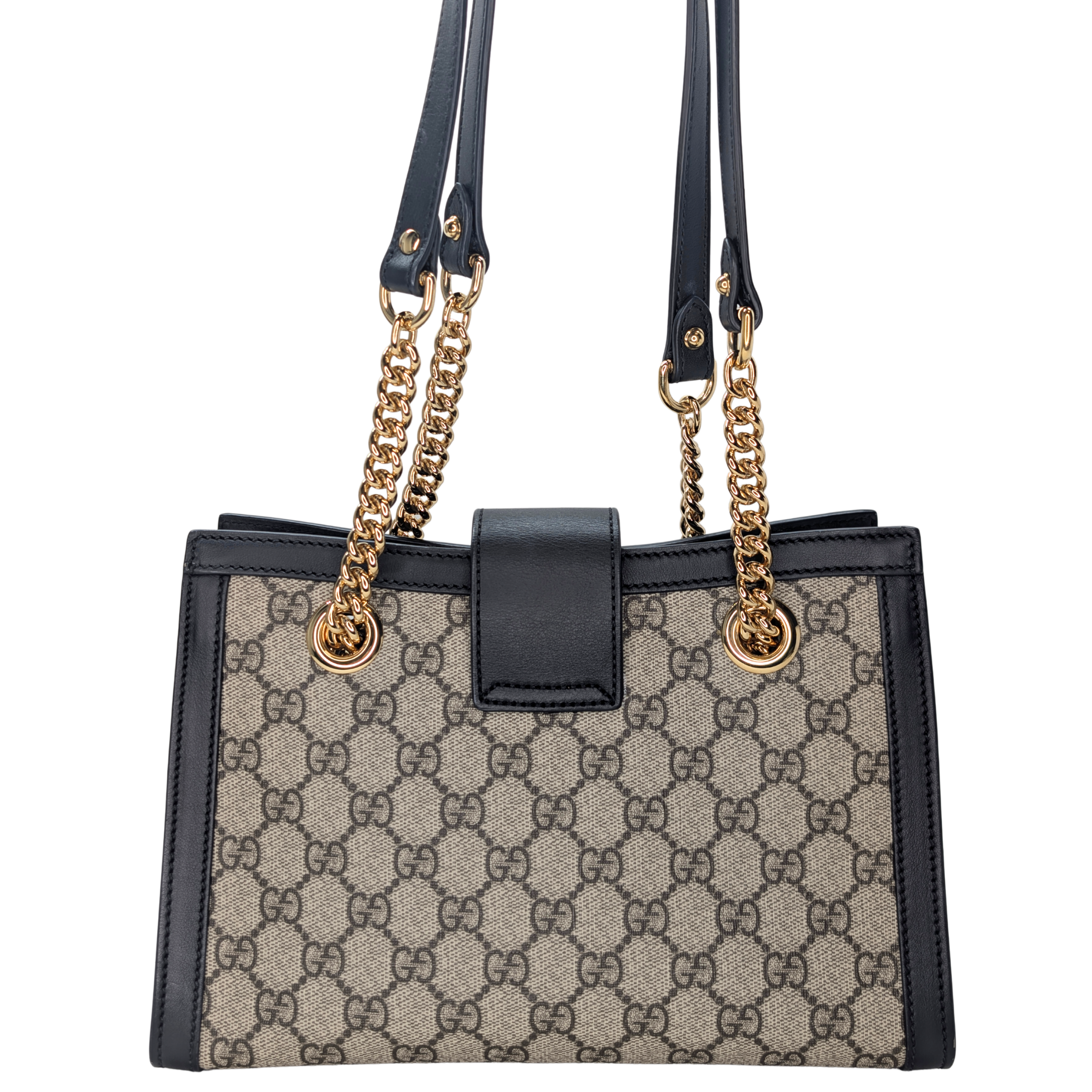 Gucci Padlock Small GG Supreme Shoulder Bag Tote