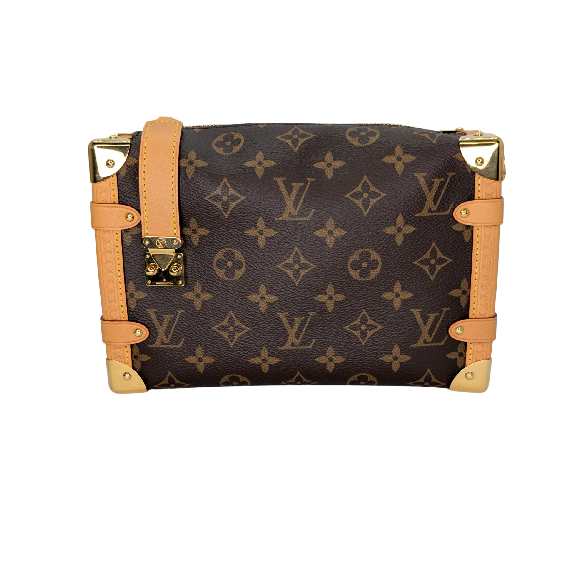 Louis Vuitton Side Trunk MM Monogram Bag