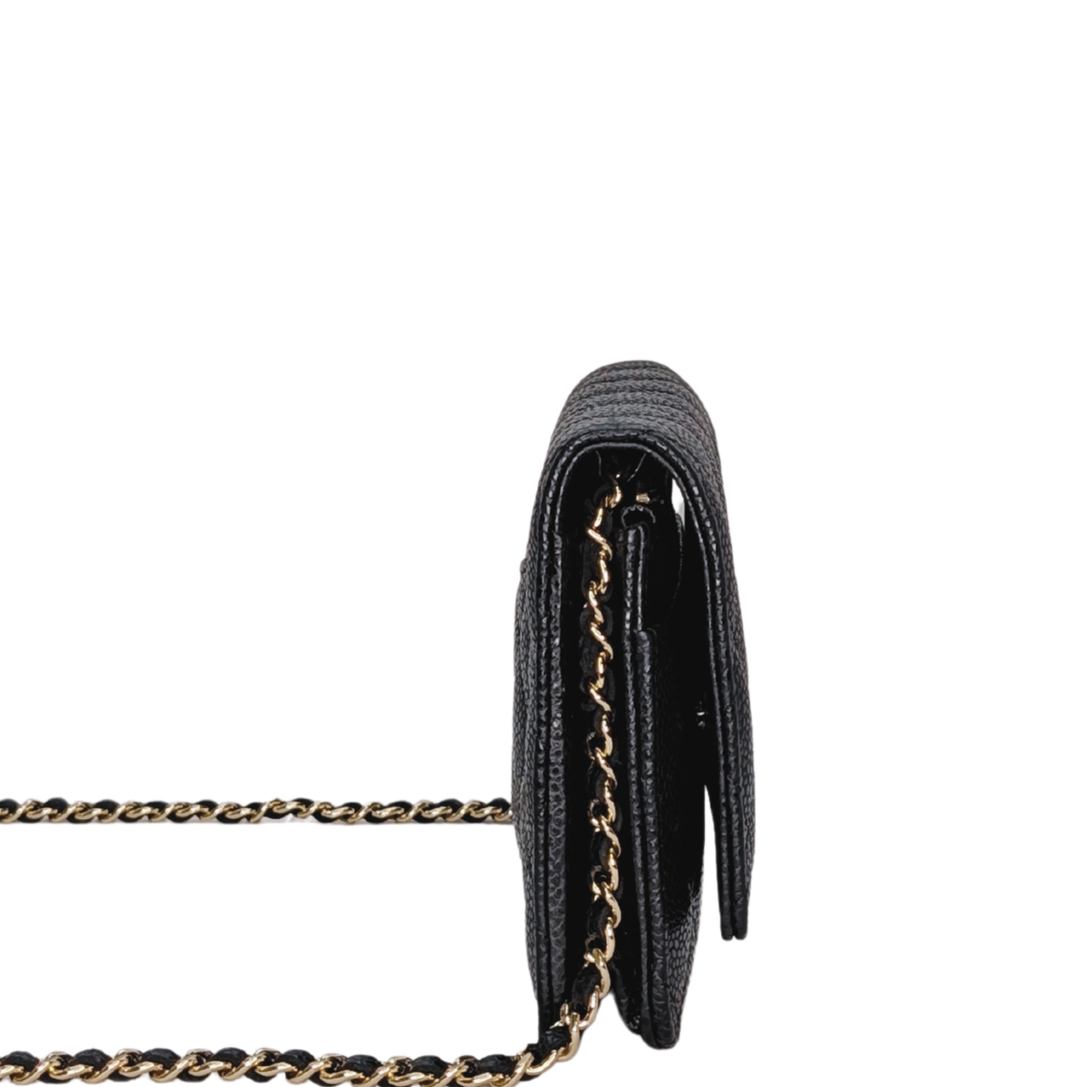Chanel Wallet on Chain Caviar Black