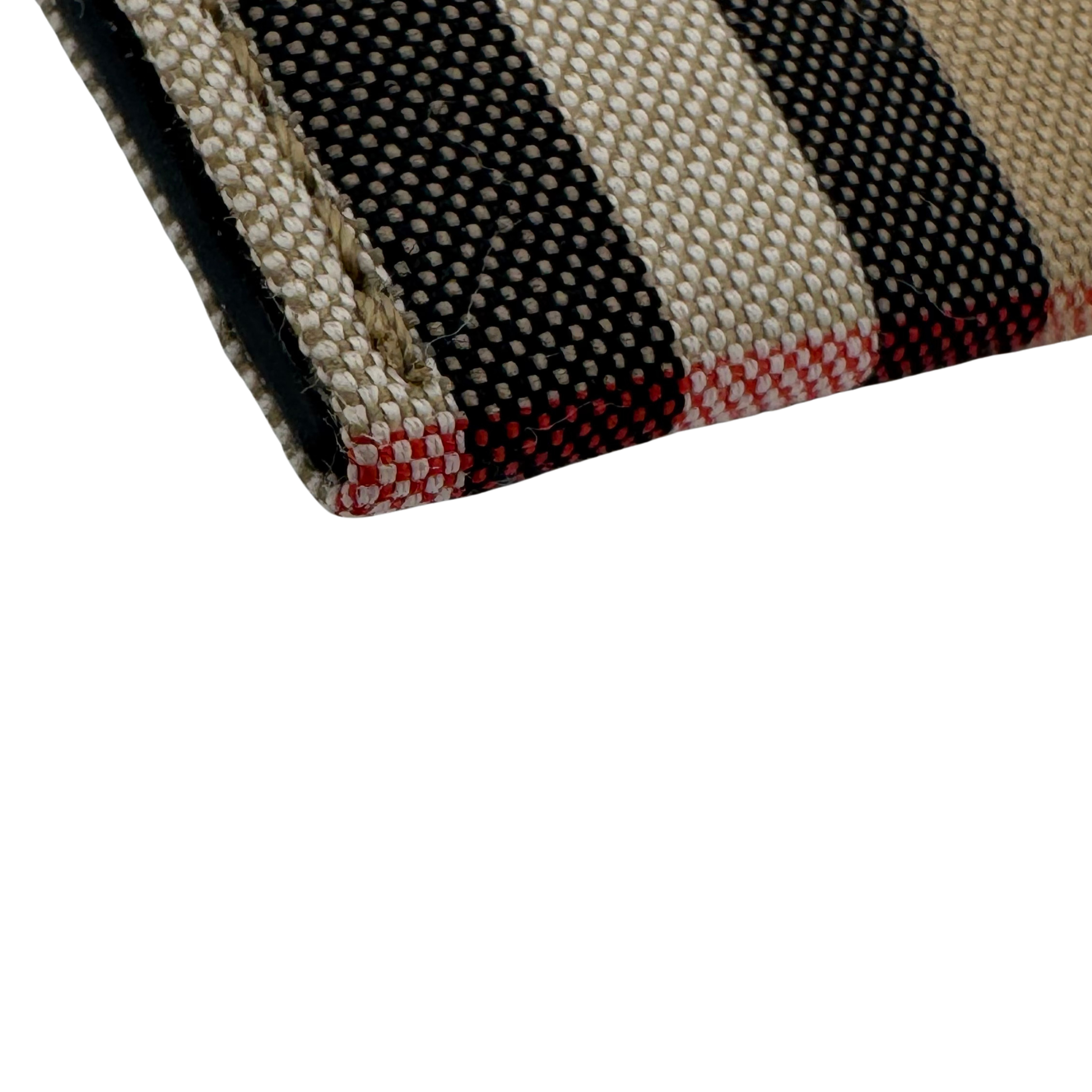 Burberry Check card case wallet