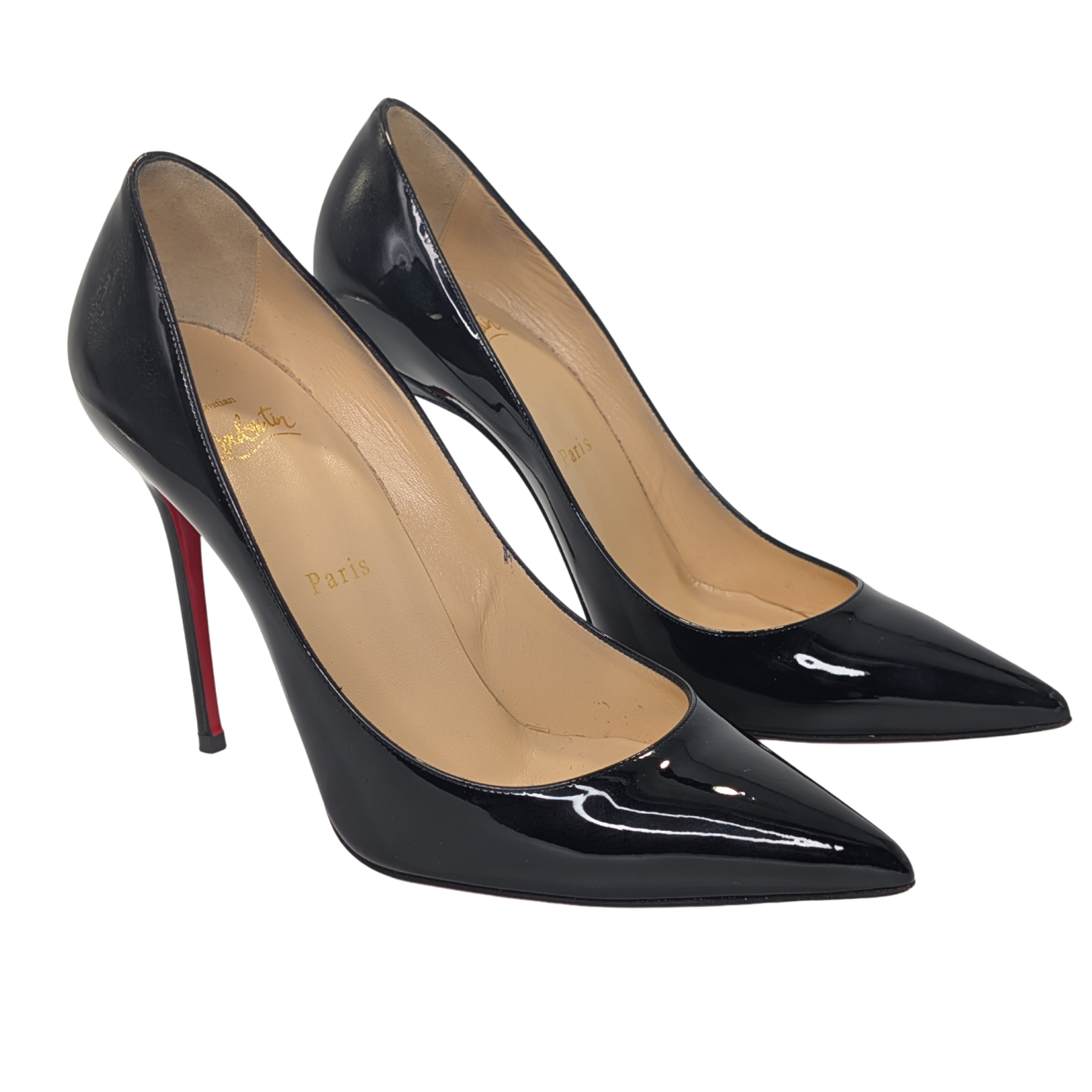 Christian Louboutin Kate 100 Heels Black 38½