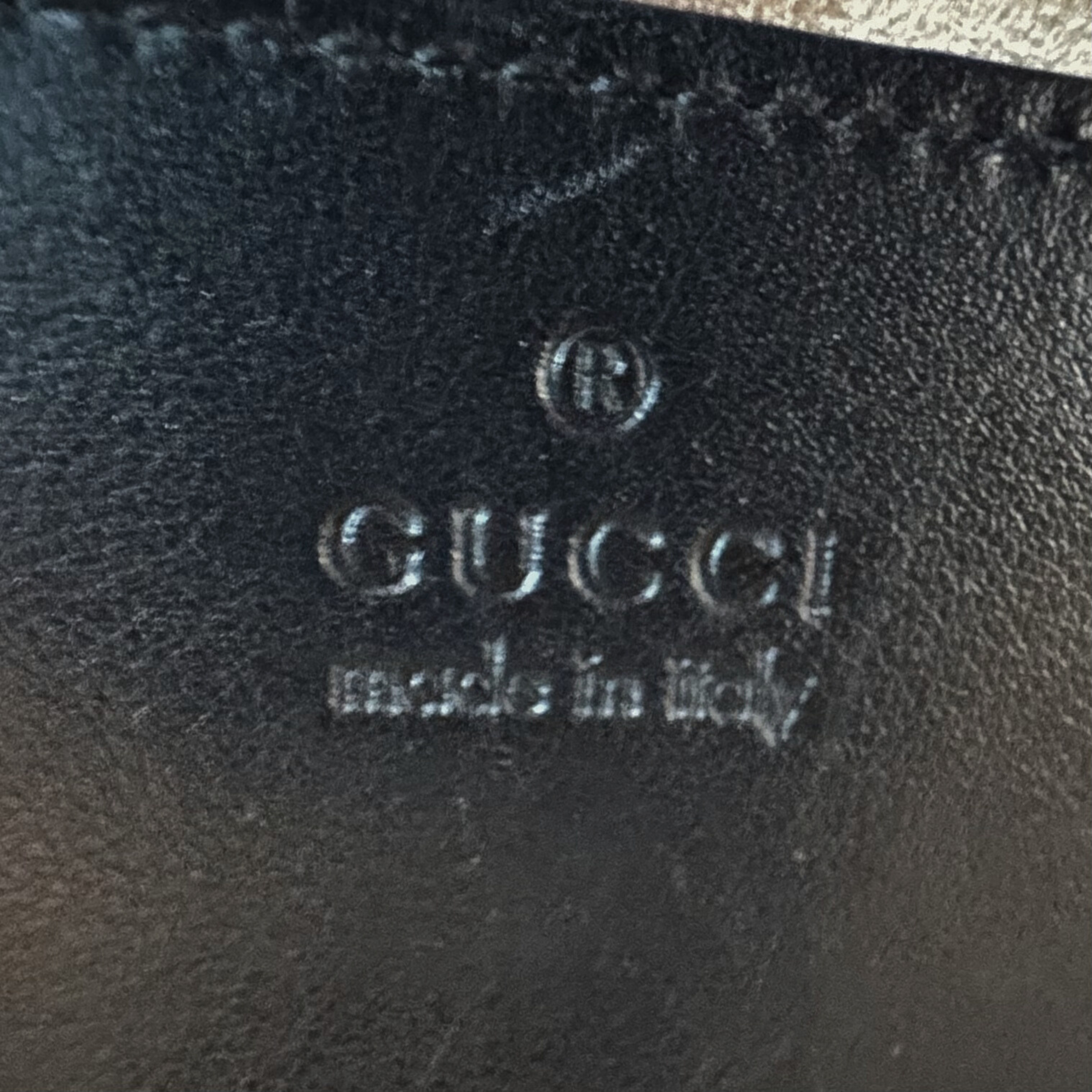 Gucci Marmont Small Shoulder Bag Leather Black