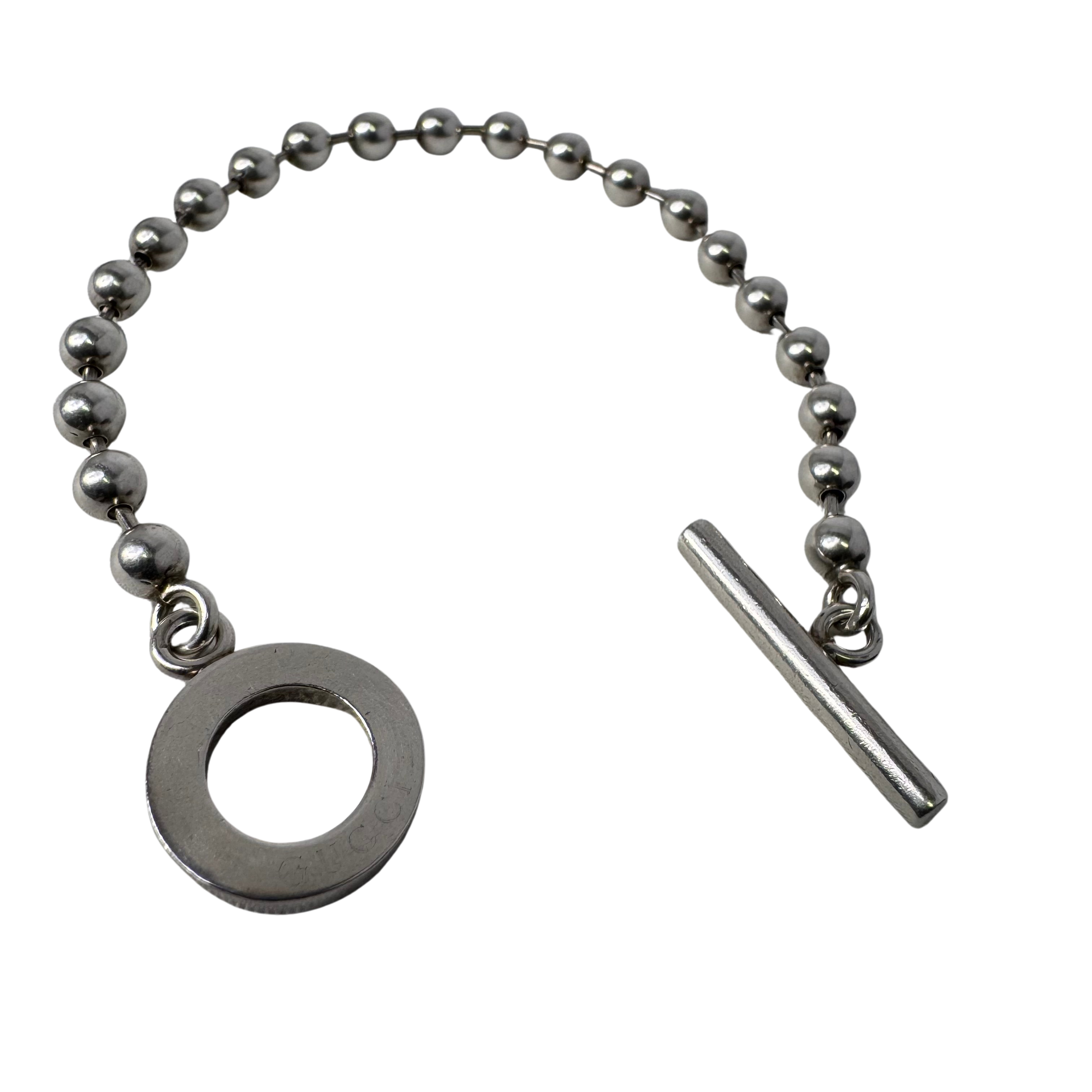 Gucci Ball Silver Bracelet