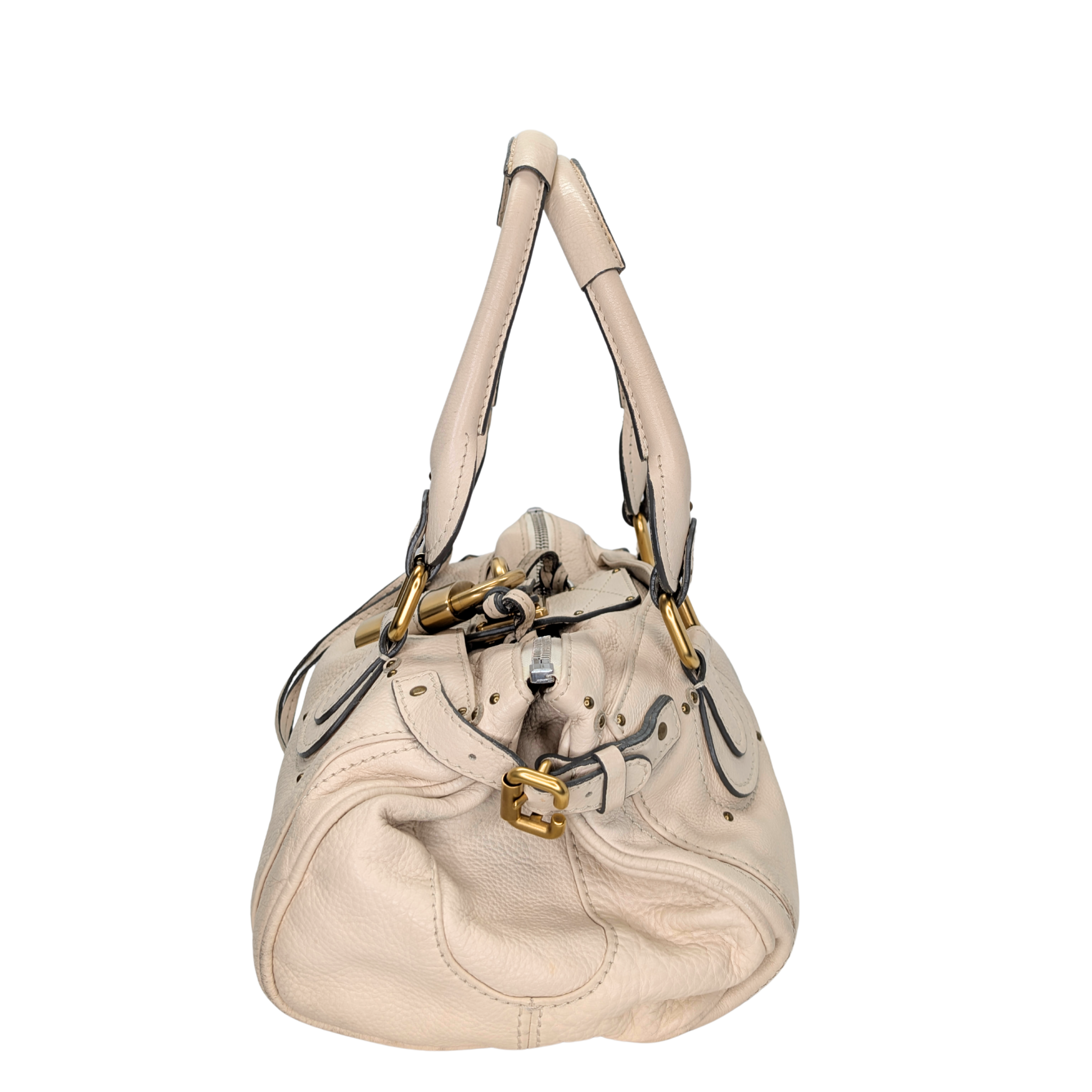 Chloé Paddington Bag Leather Off-white