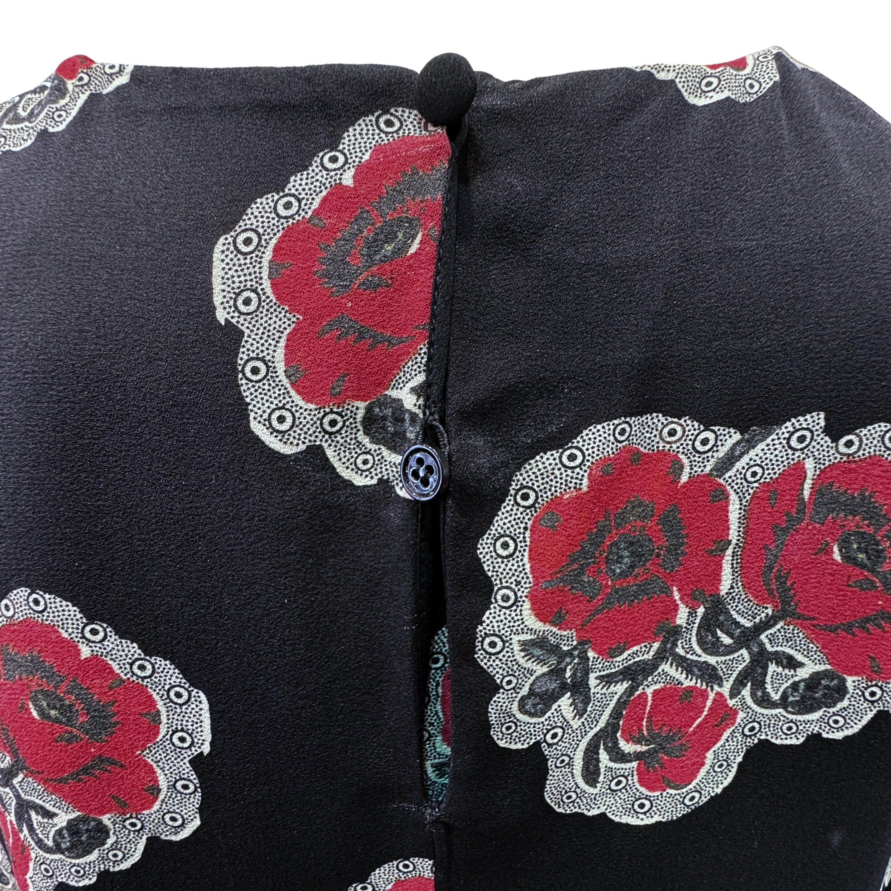 Alexander McQueen Silk Mini Dress Floral size 38