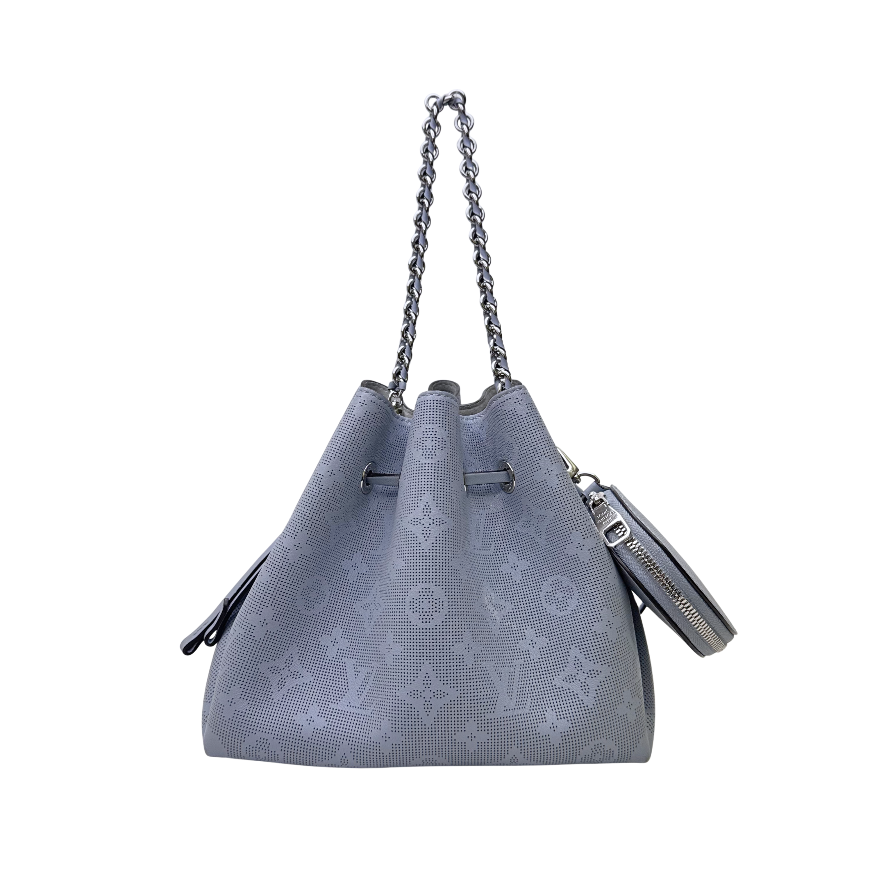 Louis Vuitton Bella Mahina Bag Leather Olympe Blue