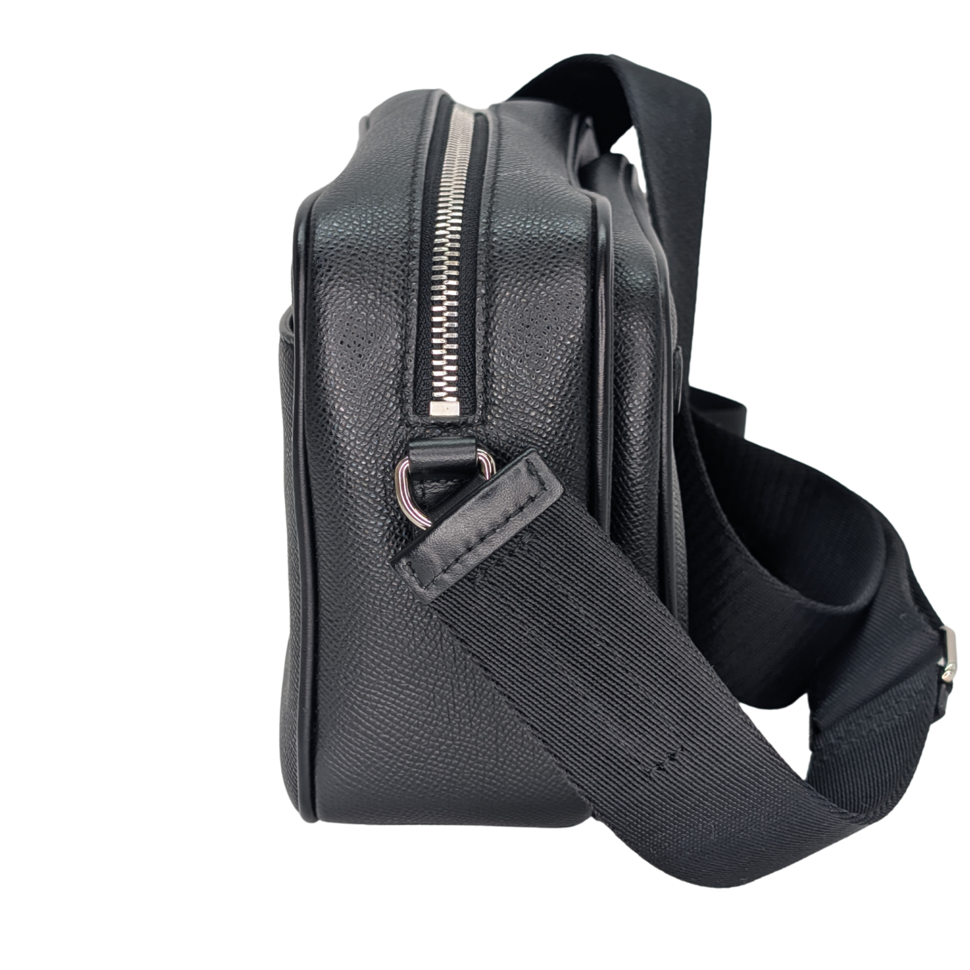 Burberry Paddy Crossbody Bag Leather Black