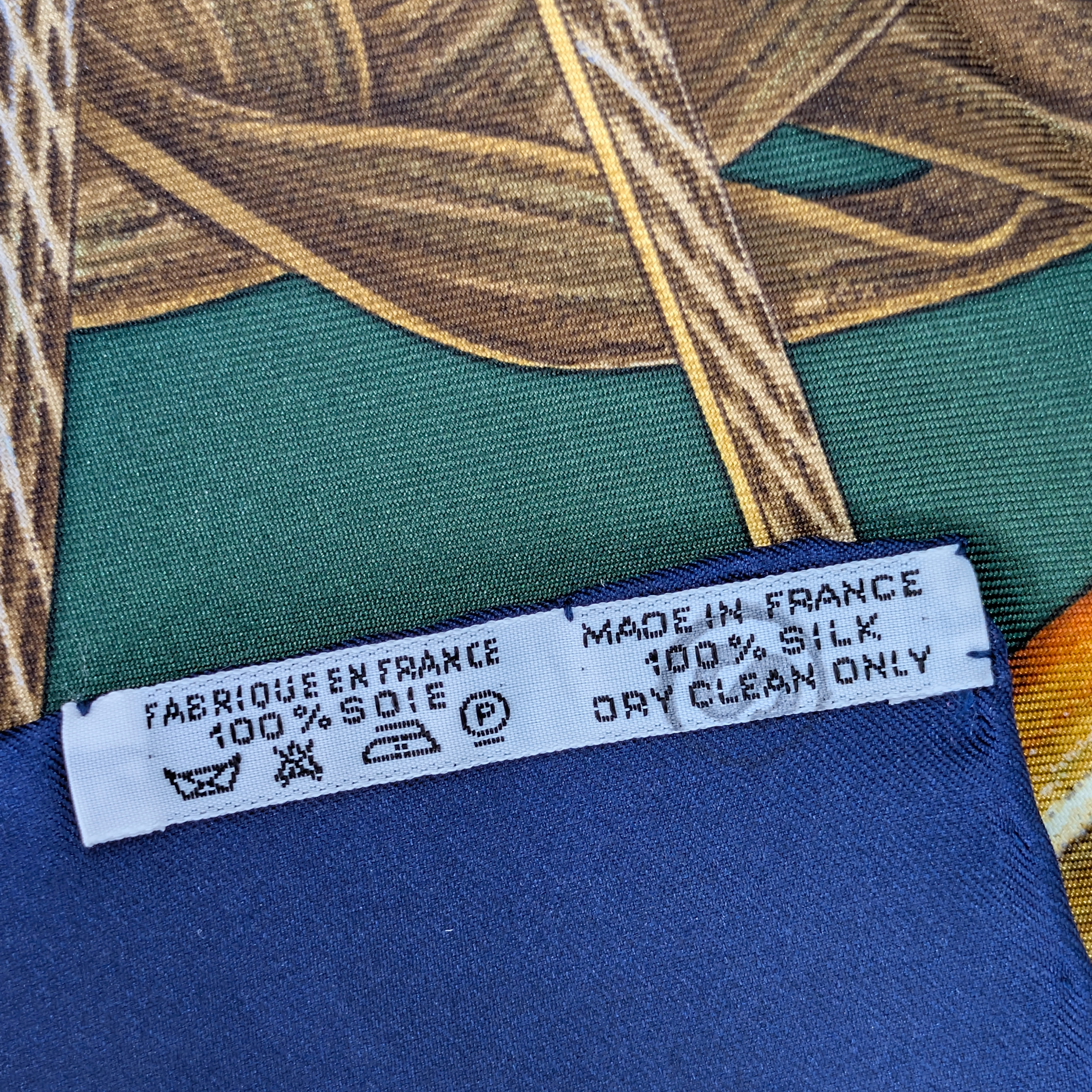 Hermès Jardin Créole Foulard Silk Scarf by Valérie Dawlat-Dumoulin