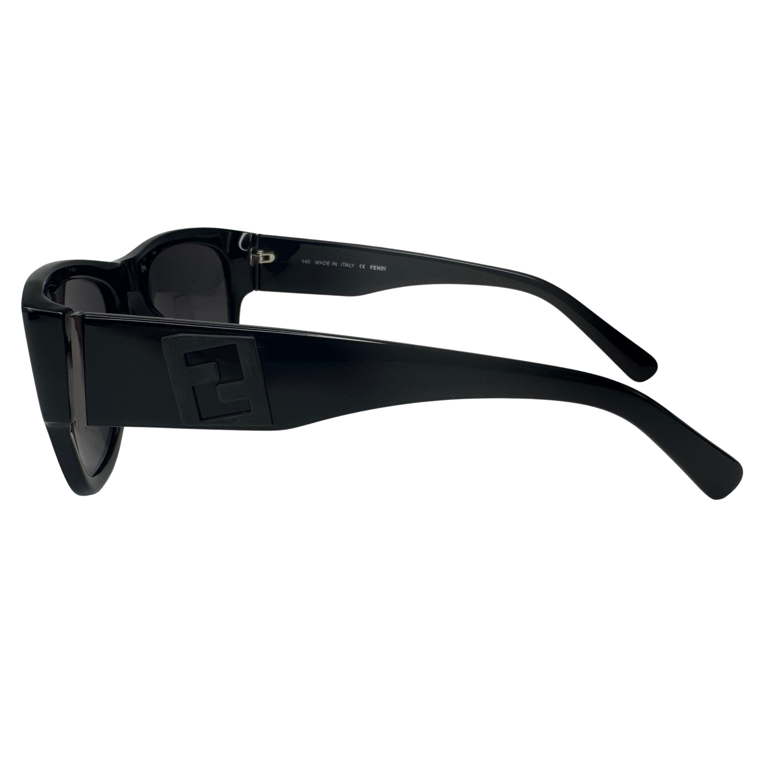 Fendi FS474M 001 Black Square Sunglasses