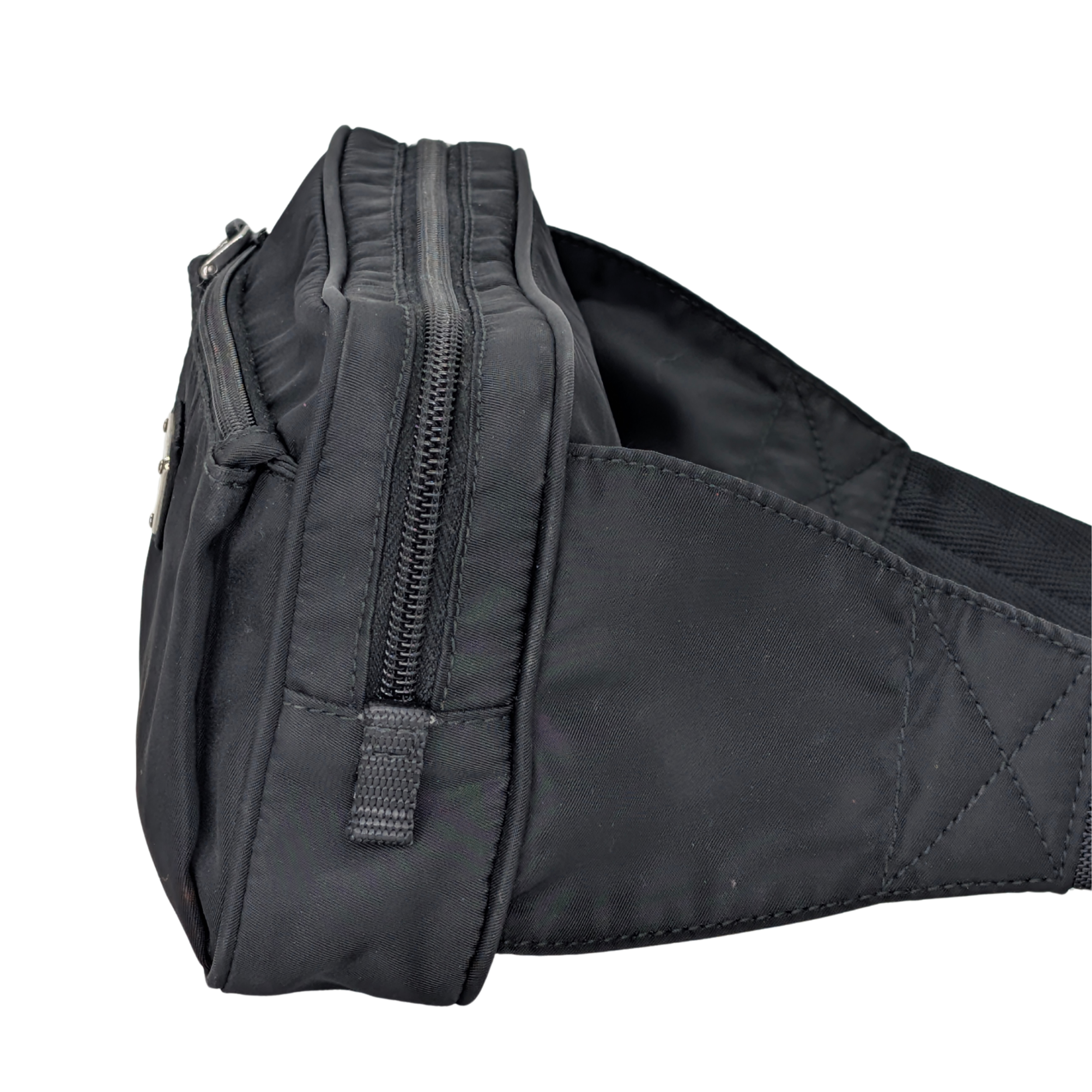 Prada Re-Nylon Belt Bum Bag Black