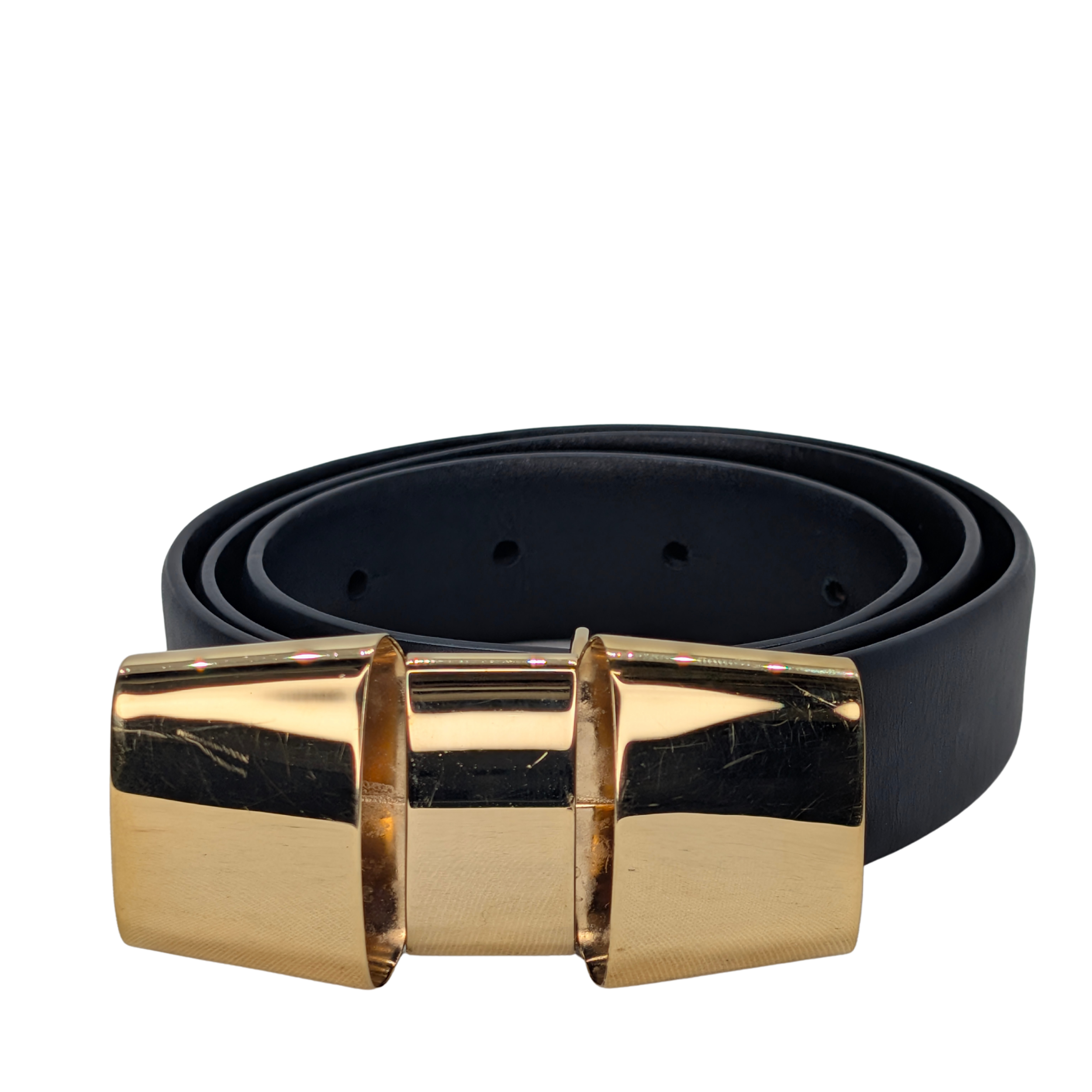 Celine Bow Metal Buckle Belt
