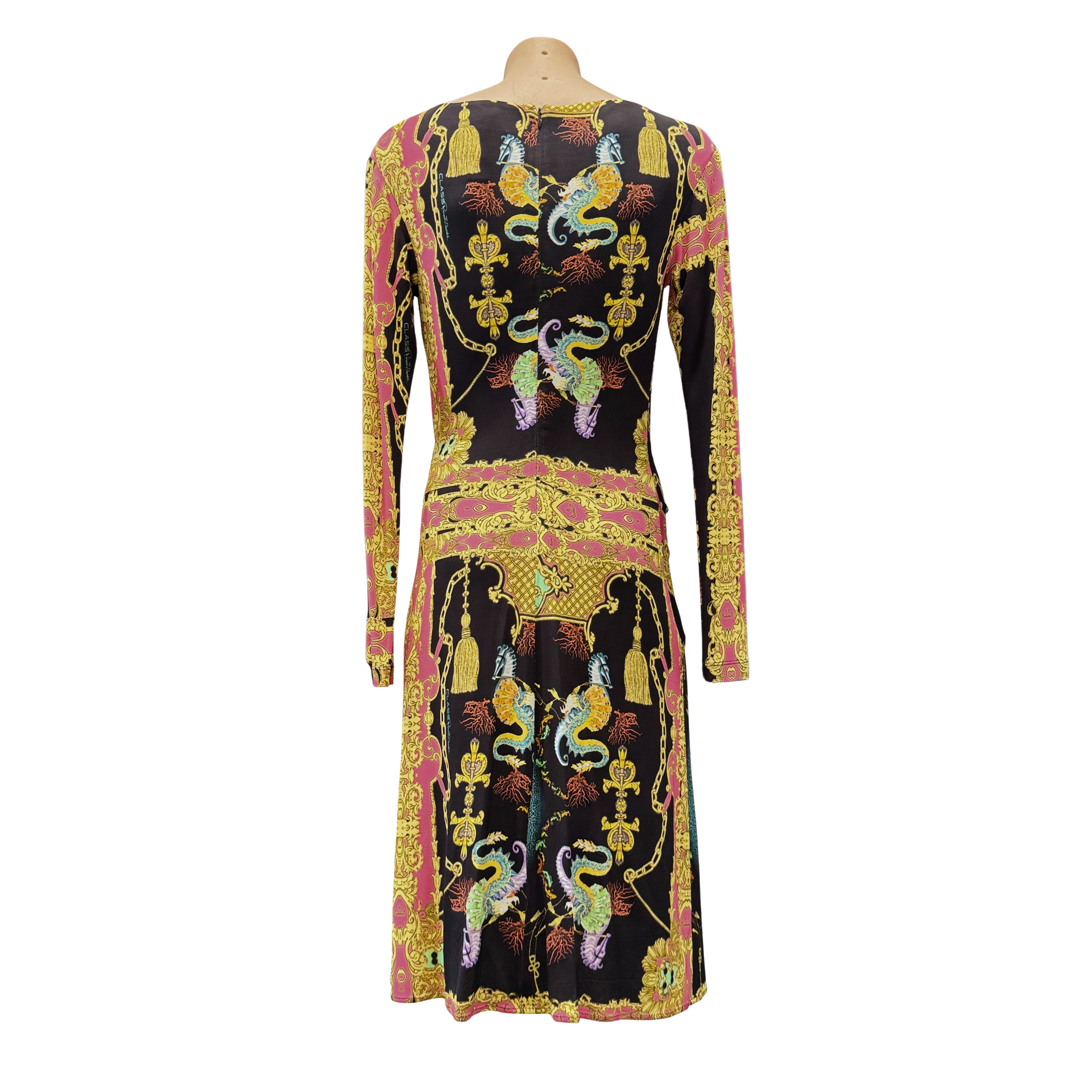 Roberto Cavalli Class Dress 38 Multicolour