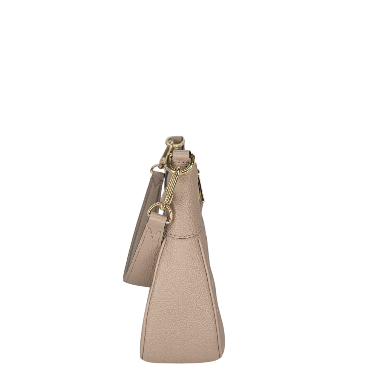 Louis Vuitton Bagatelle Monogram empreinte Leather Bicolor Grey/Crème Beige