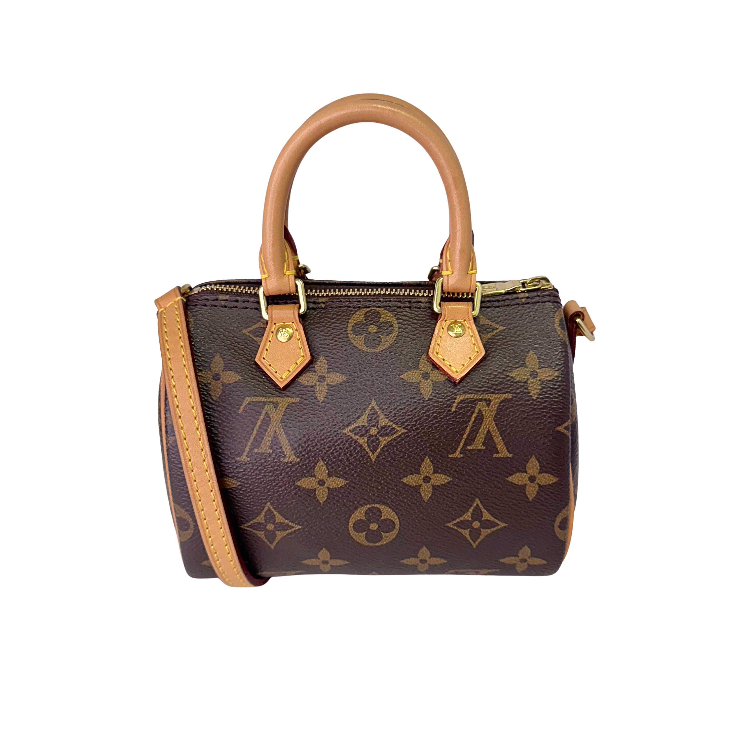 Louis Vuitton Nano Speedy Handbag Monogram Canvas