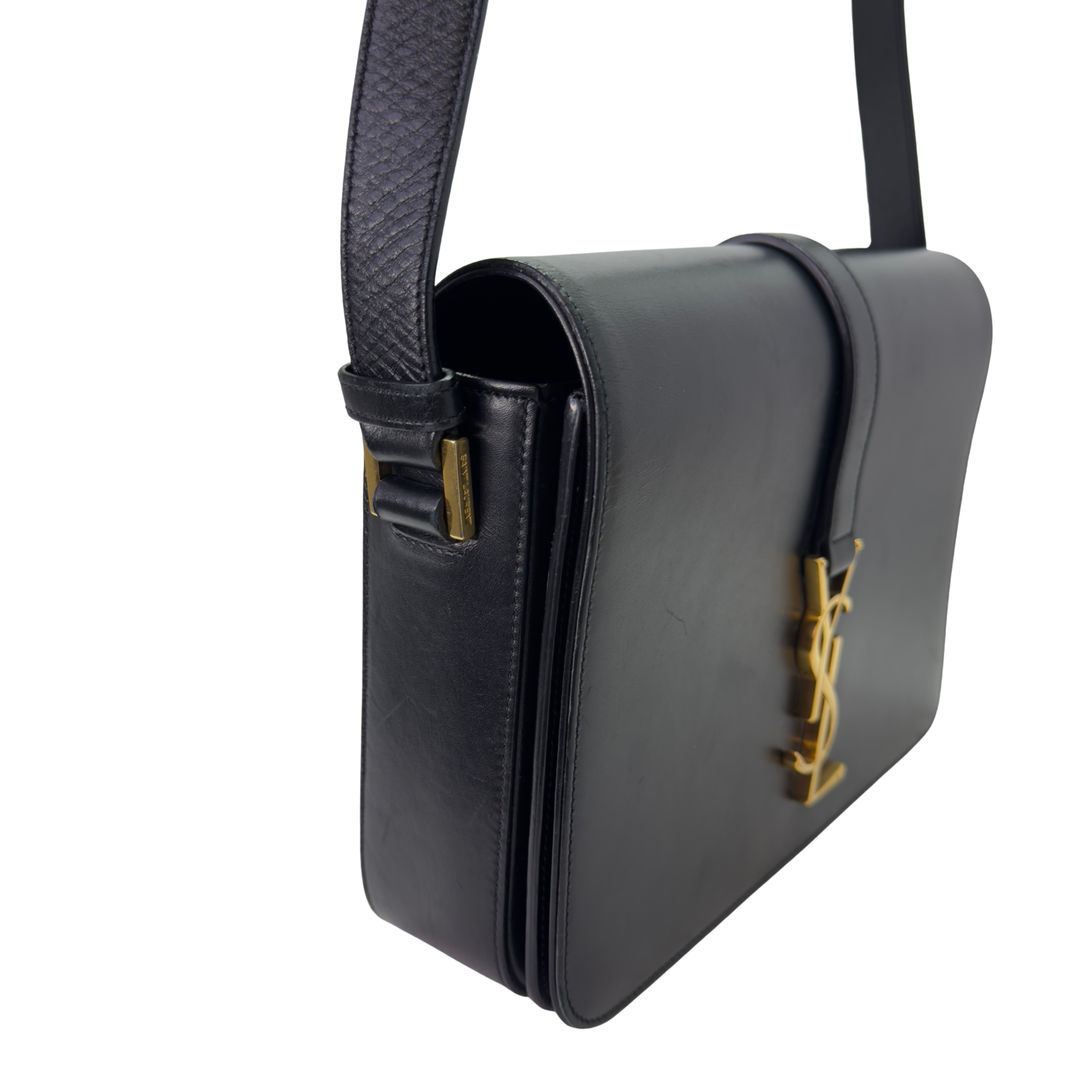 Saint Laurent Medium Classic Monogram Universite Bag Black