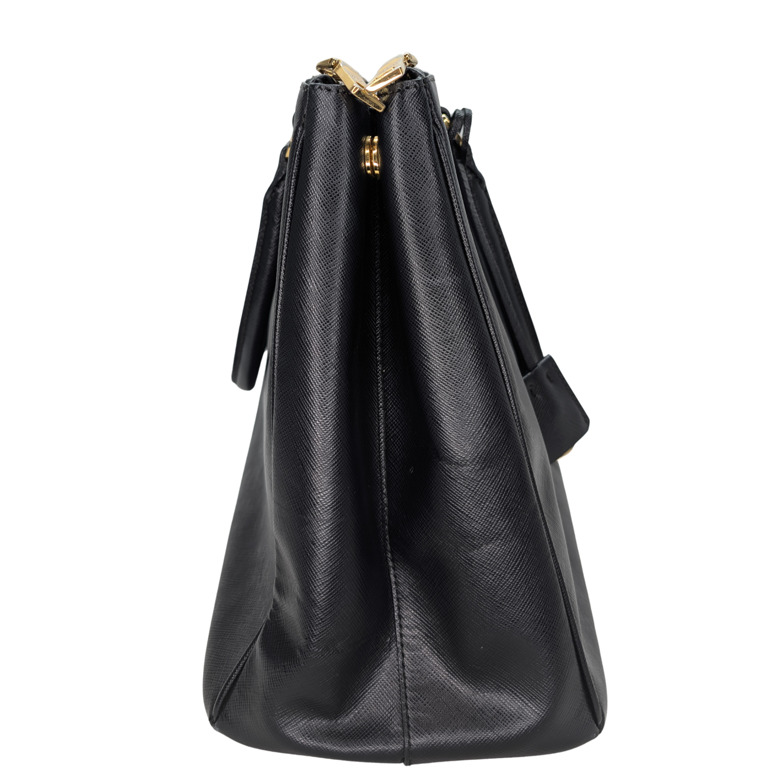 Prada Galleria Large Saffiano Leather Tote Black