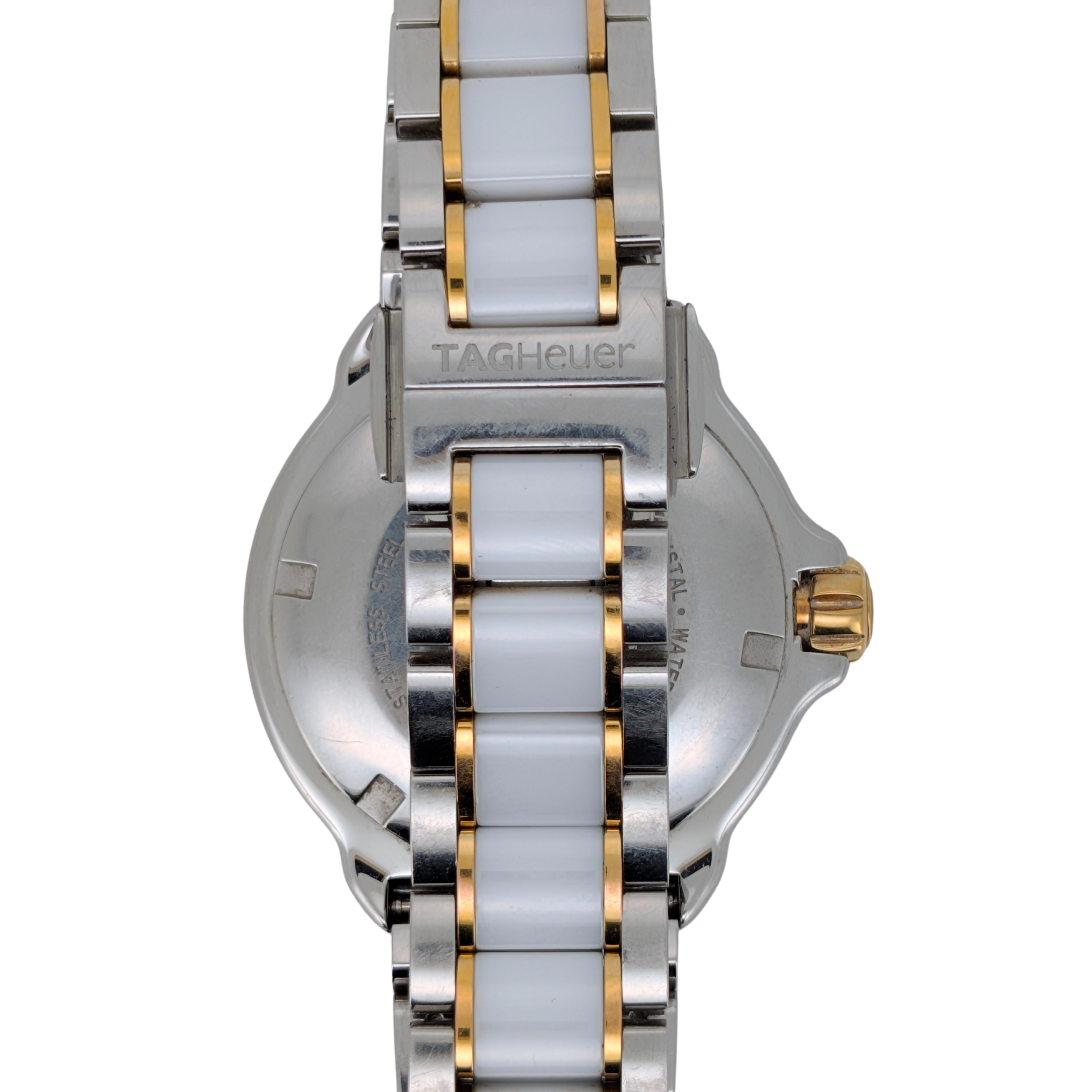 TAG Heuer Formula 1 Ceramic Diamond Watch WAH1221 White 37mm