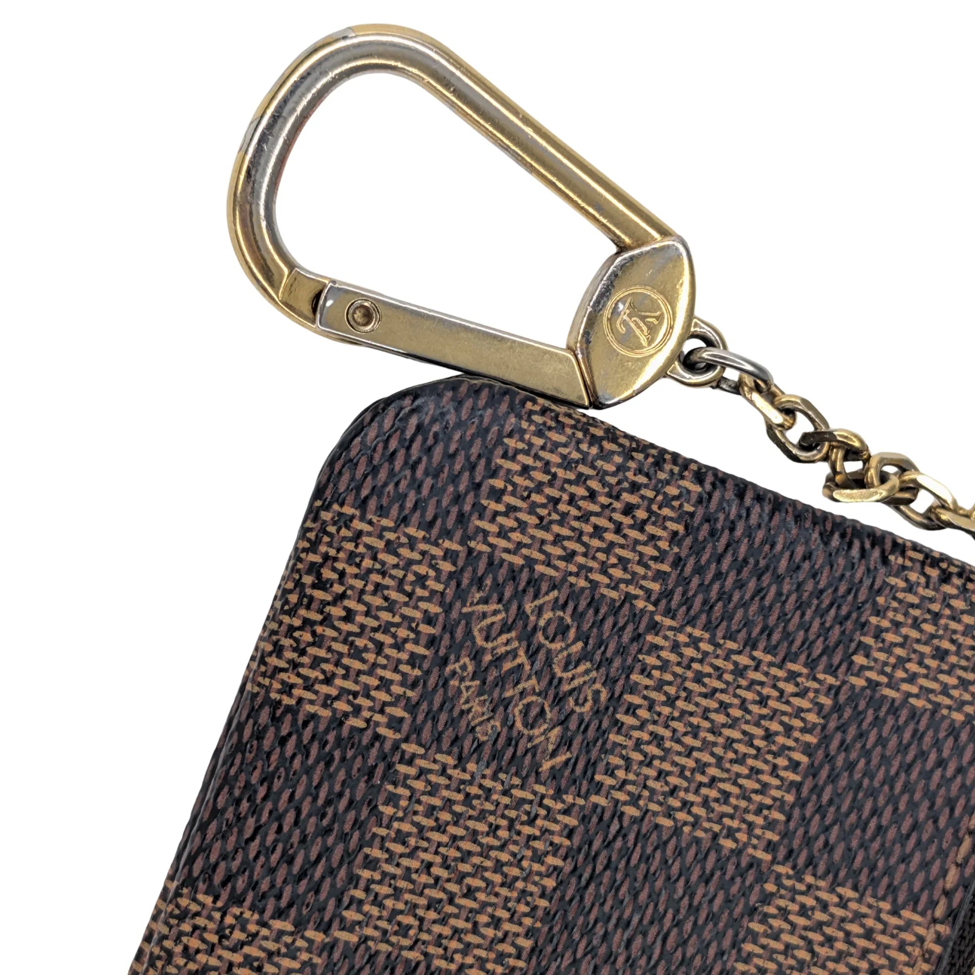 Louis Vuitton Damier Ebene Zippy Pouch Wallet Brown - Lost Designer