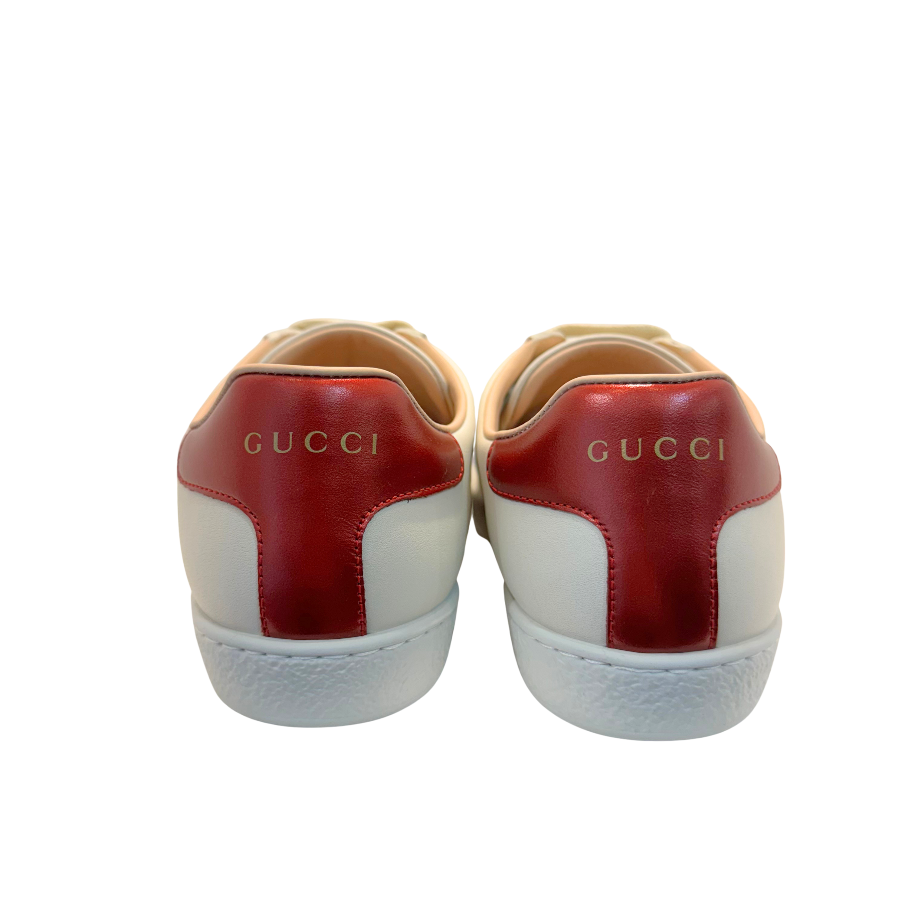 Gucci Ace Sneakers Leather White 37.5