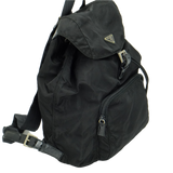 Prada Nylon Black Backpack Rucksack