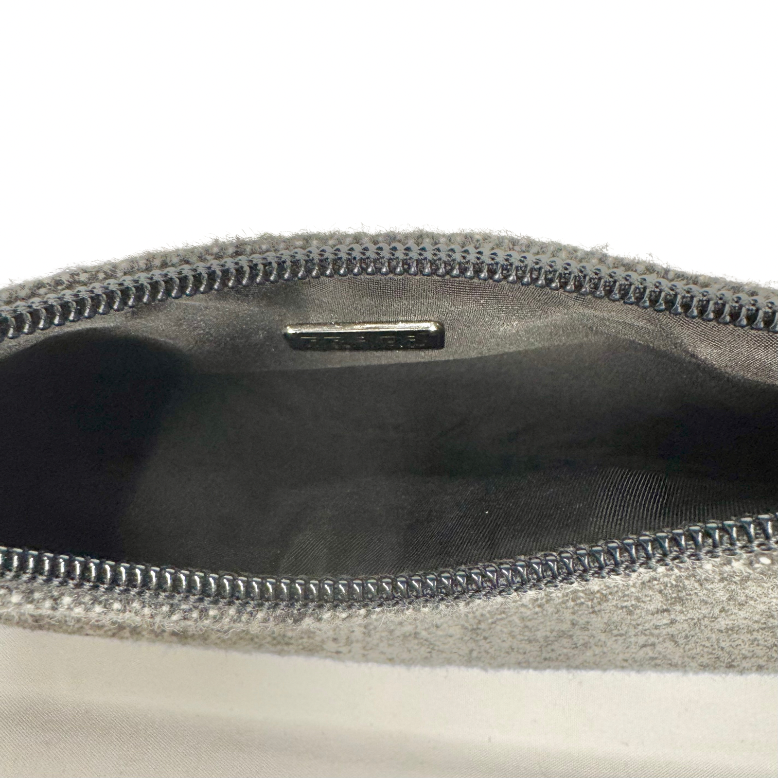 Prada SS Wool Canapa Sport Hobo Shoulder Bag – Grey