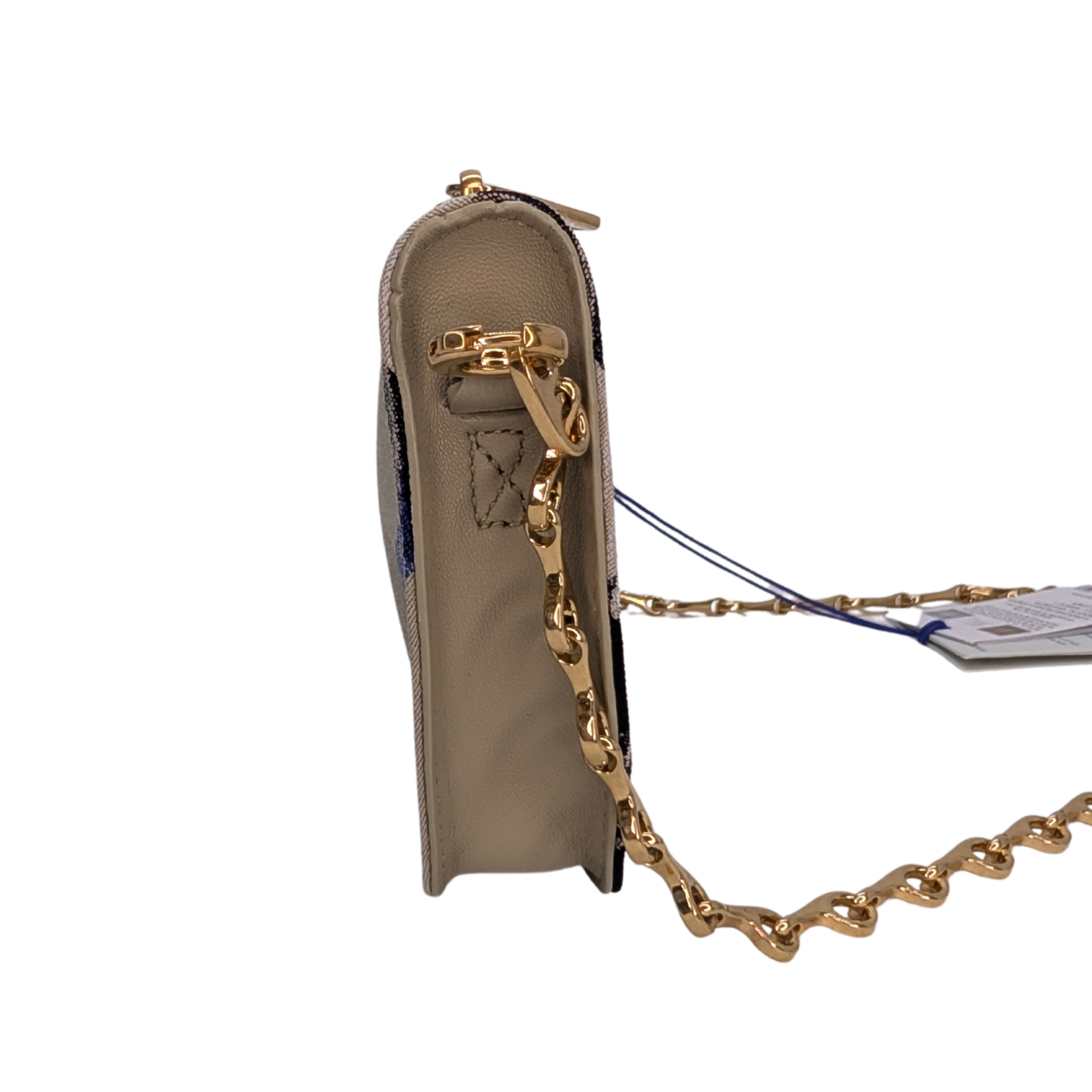 Burberry Check Shield mini shoulder bag