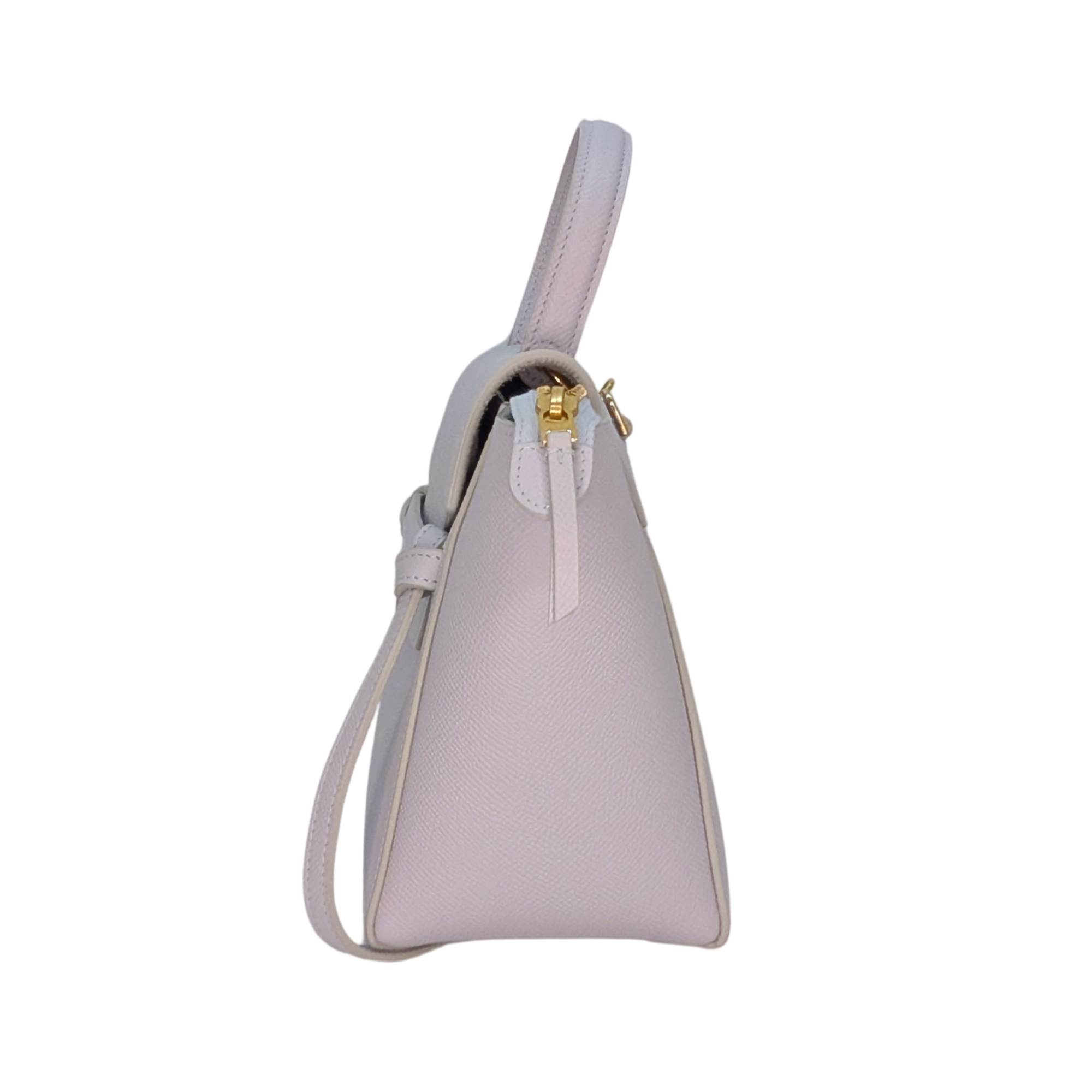 Celine Nano Grained Calfskin Belt Bag Pearl Blue