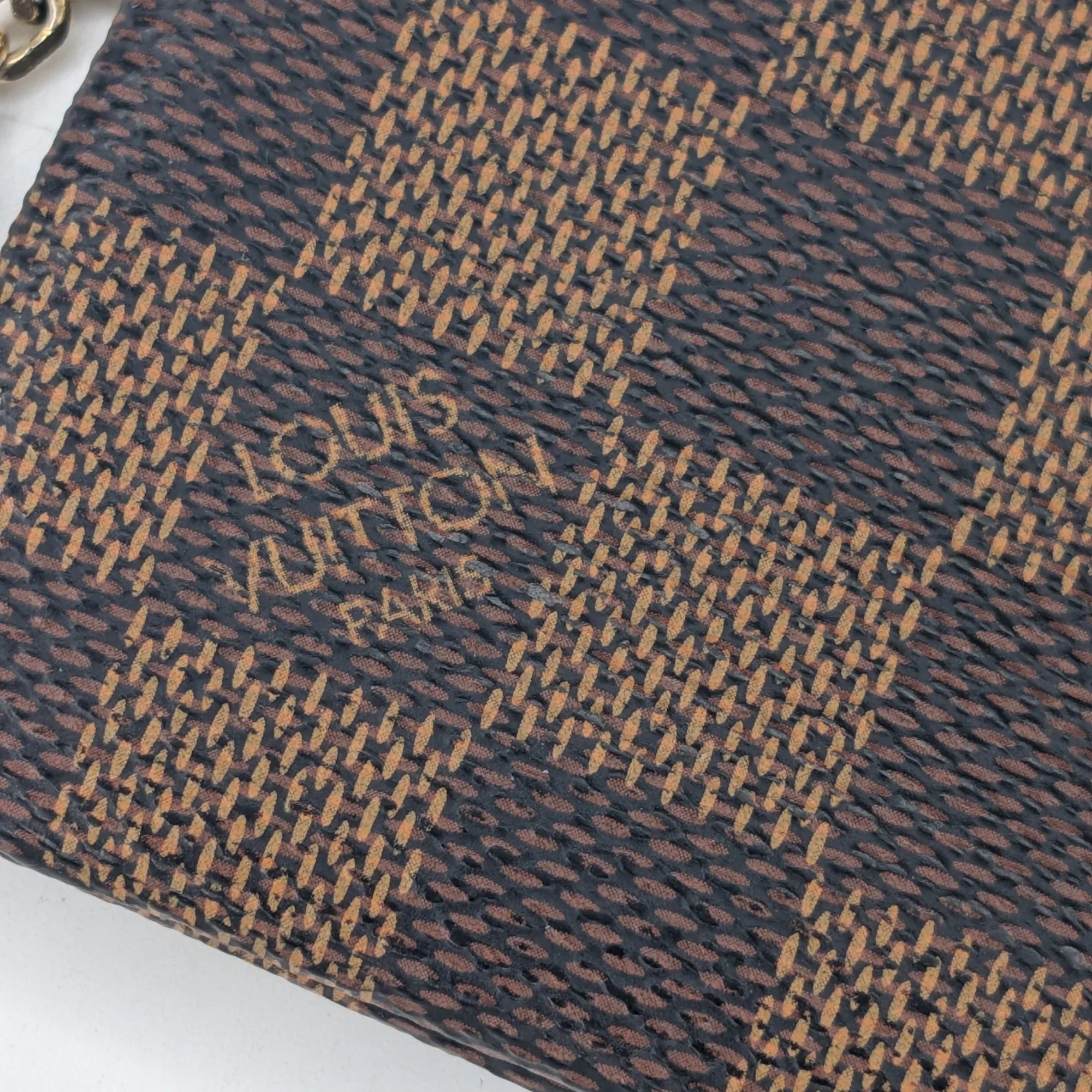 Louis Vuitton Damier Ebene Zippy Pouch Wallet Brown - Lost Designer