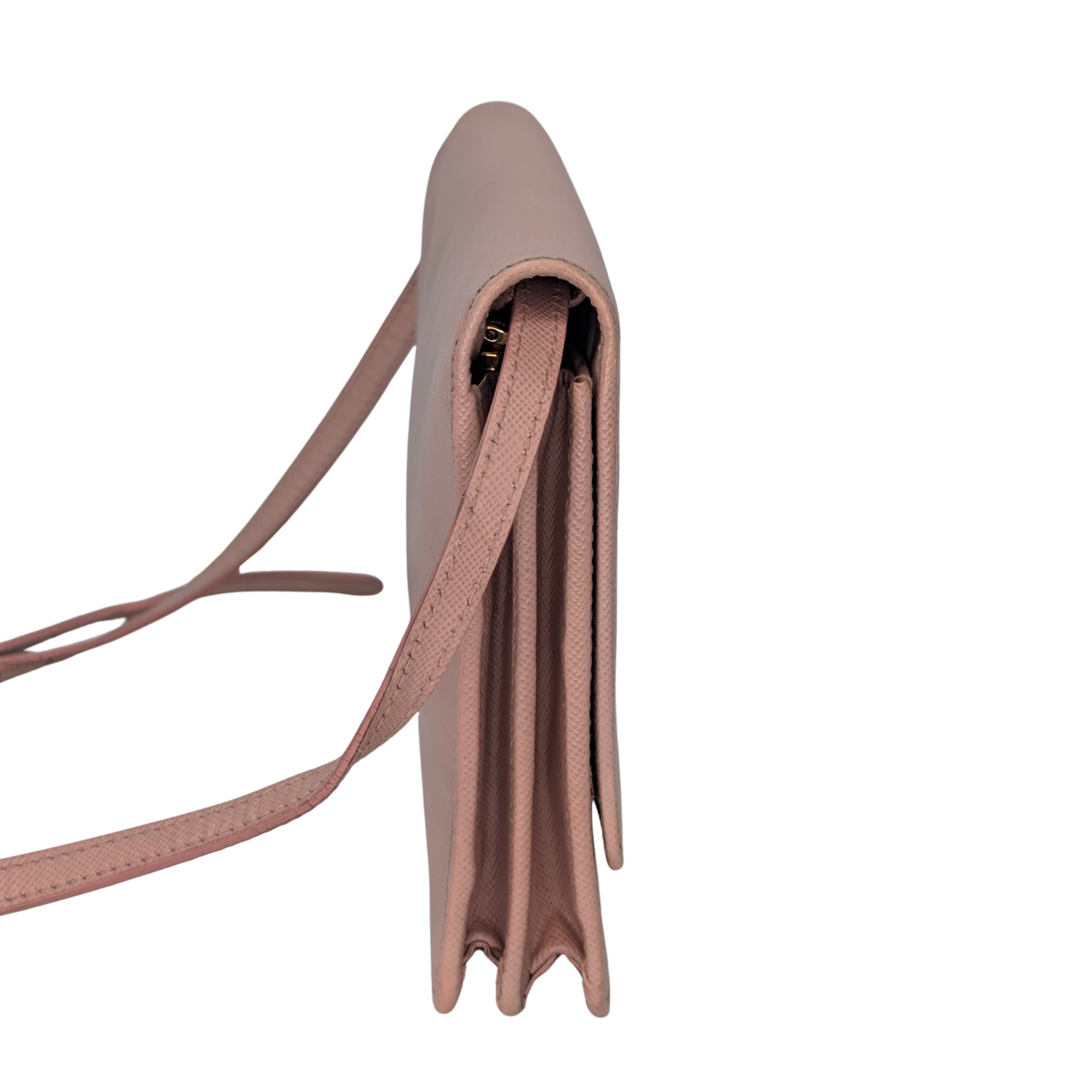 Prada Oro Orchidea Crossbody Bag Pink