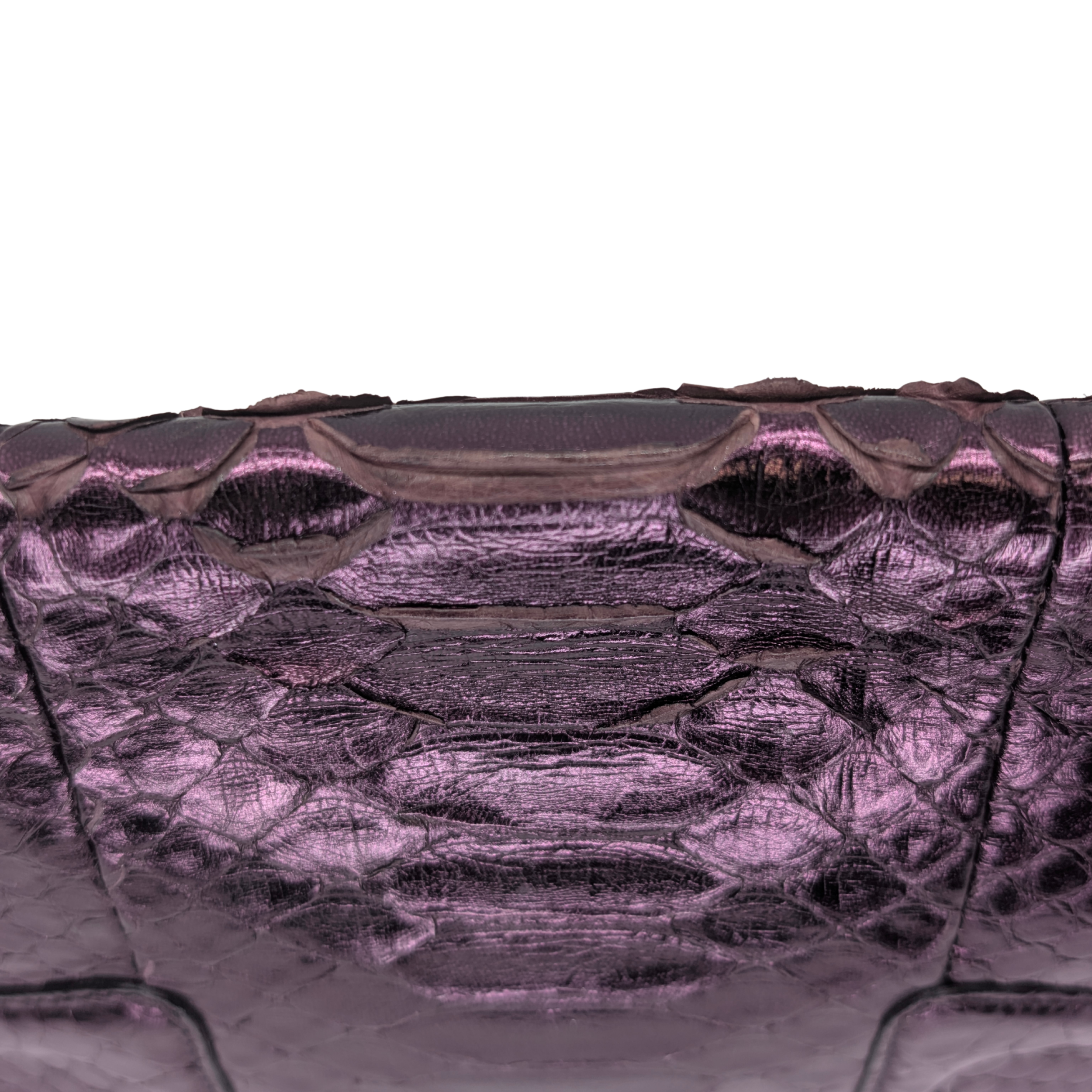 Gucci x Tom Ford Python Dragon Motif Hand bag Purple