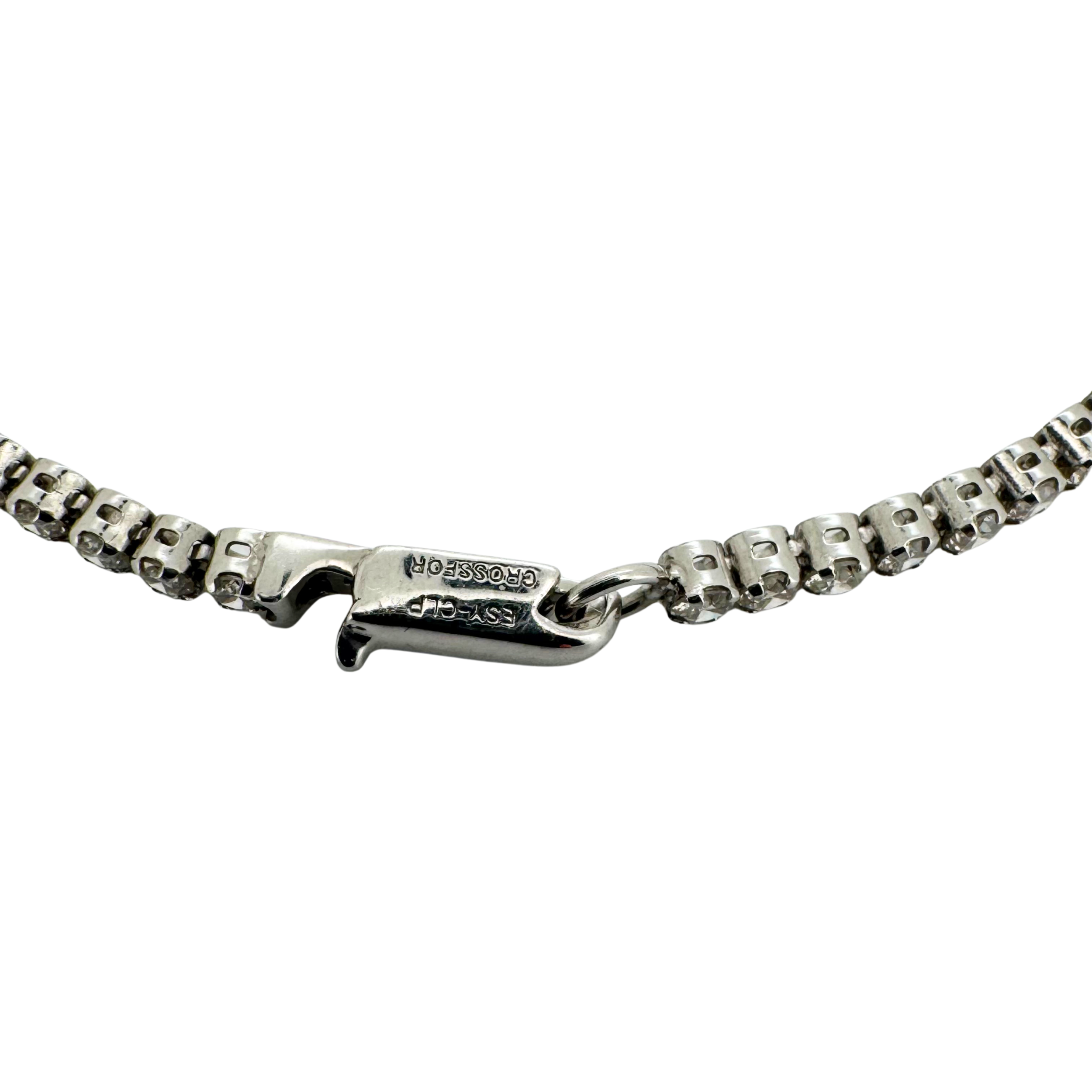 2.10ct SI Natural Diamond on Platinum Tennis Bracelet
