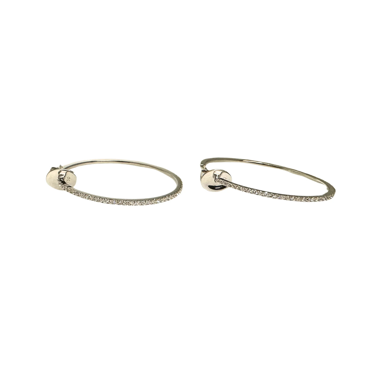 Anton Earrings (hoops) - Lost Designer