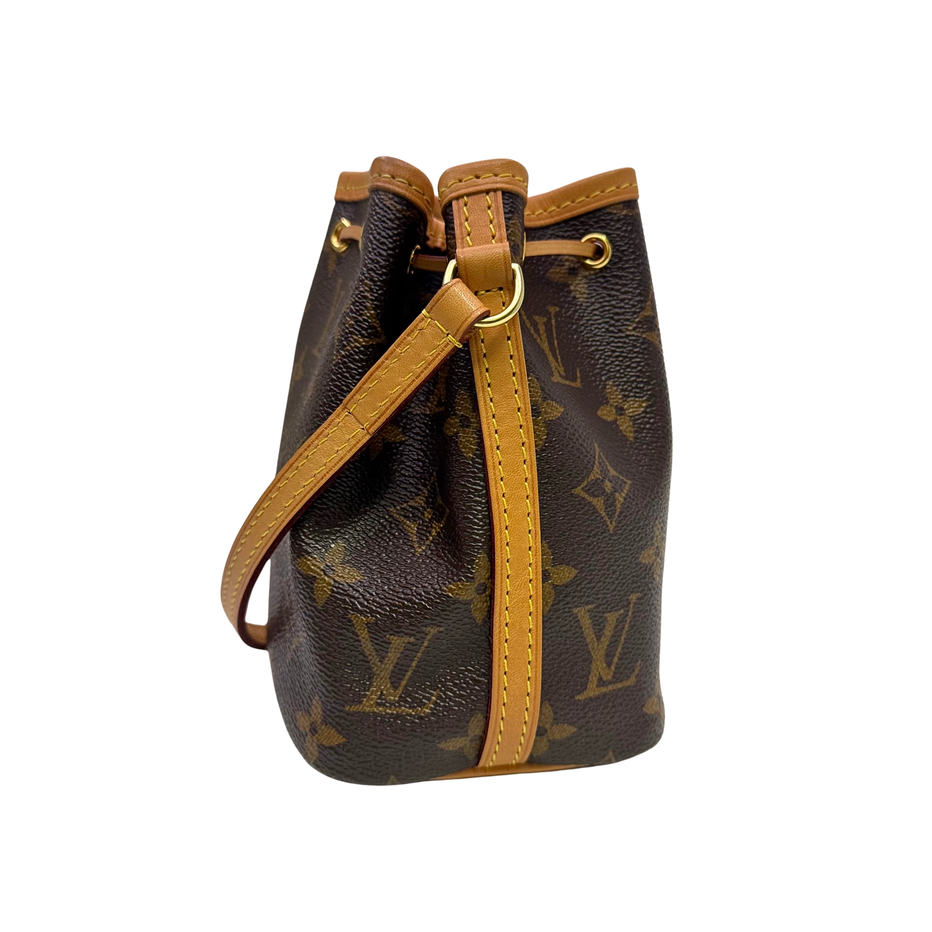 Louis Vuitton Nano Noè Shoulder Bag Monogram