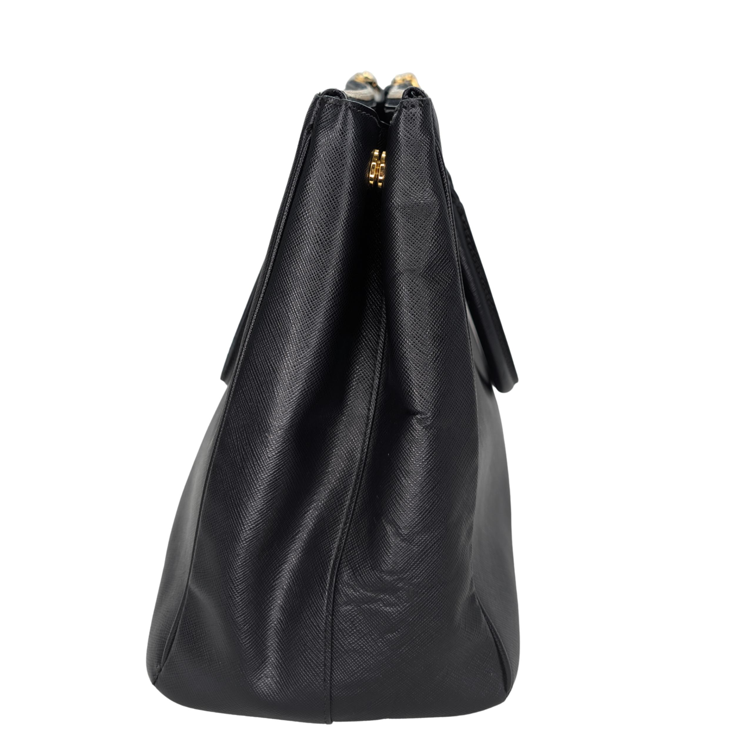 Prada Galleria Large Saffiano Leather Tote Black