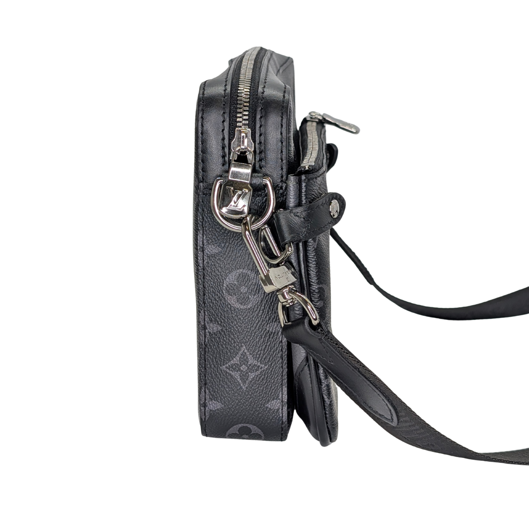 Louis Vuitton Trio Messenger Monogram Bag Black