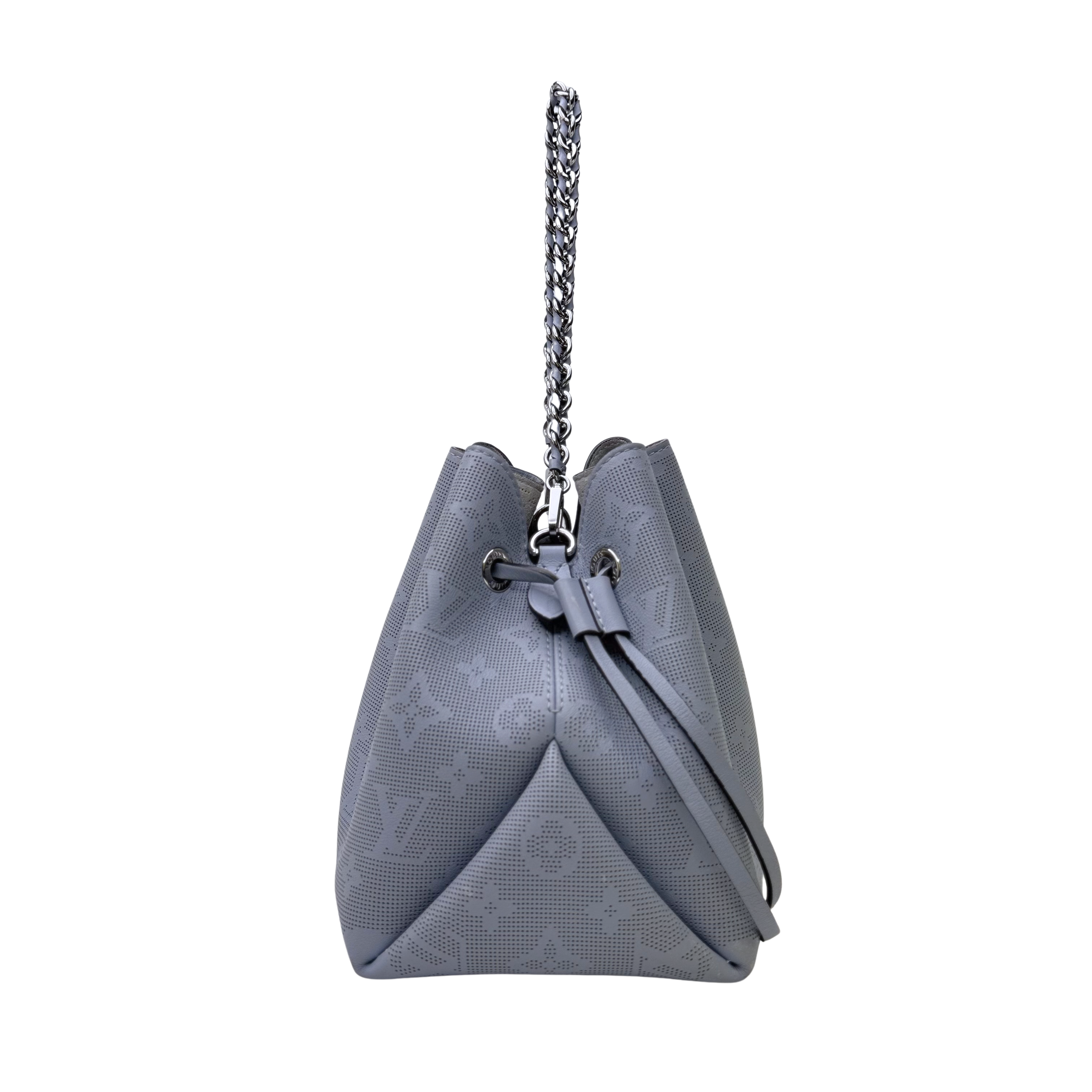 Louis Vuitton Bella Mahina Bag Leather Olympe Blue