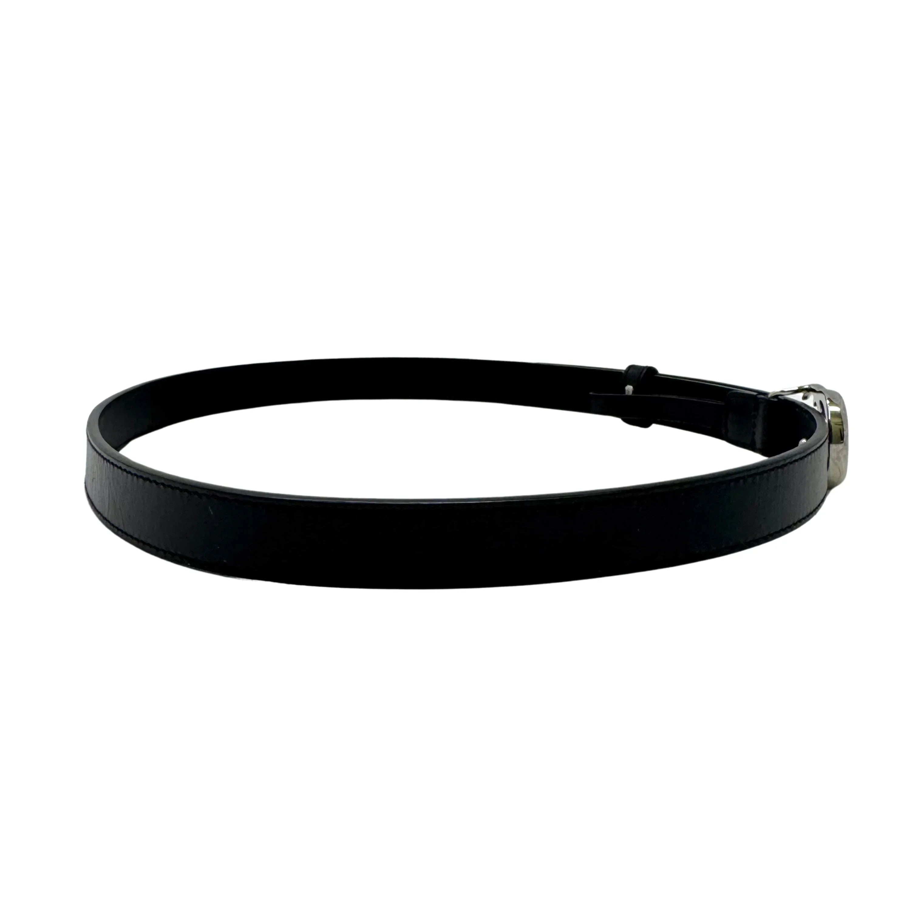 Gucci GG Marmont Thin Belt Black 90