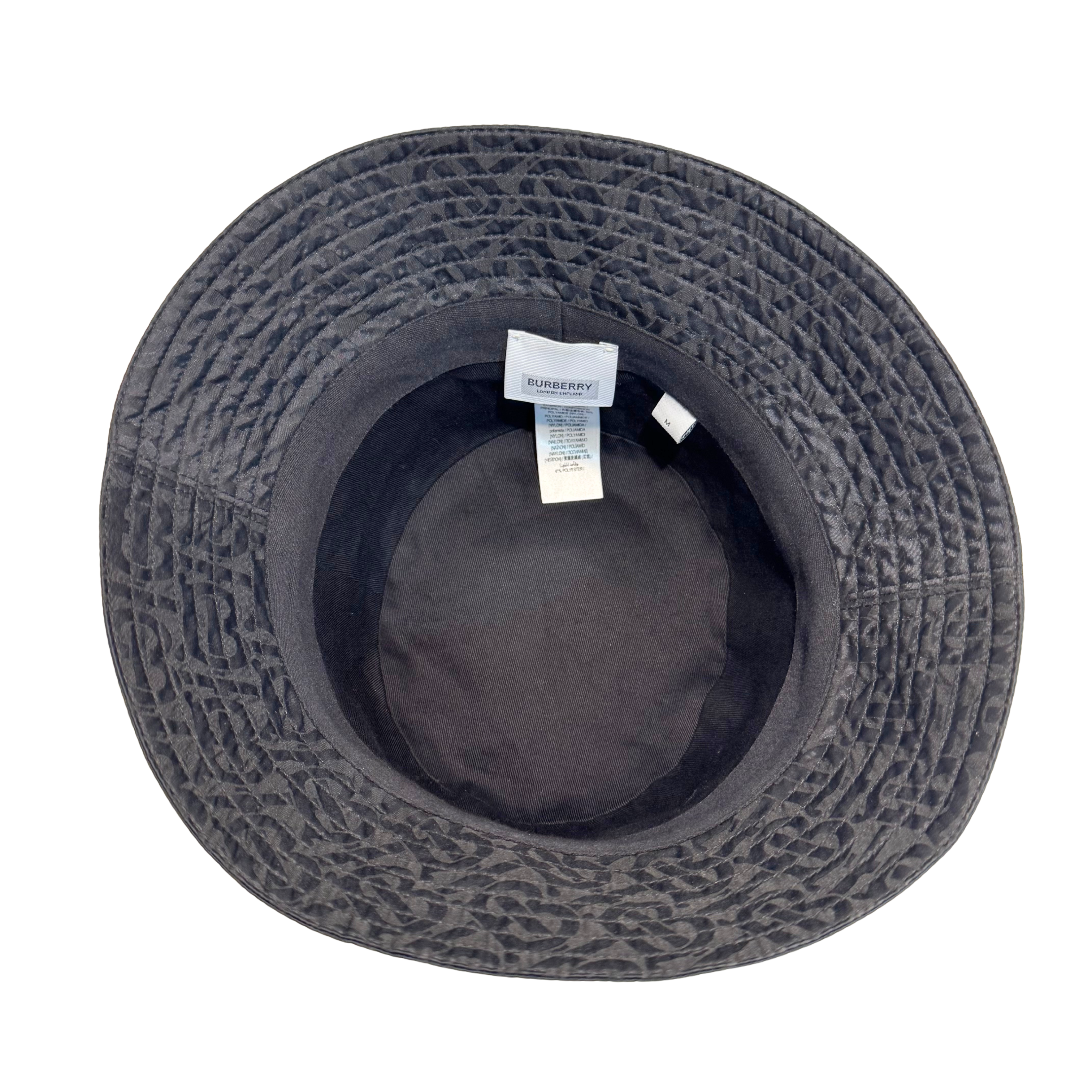 Burberry Bucket Hat Black Medium