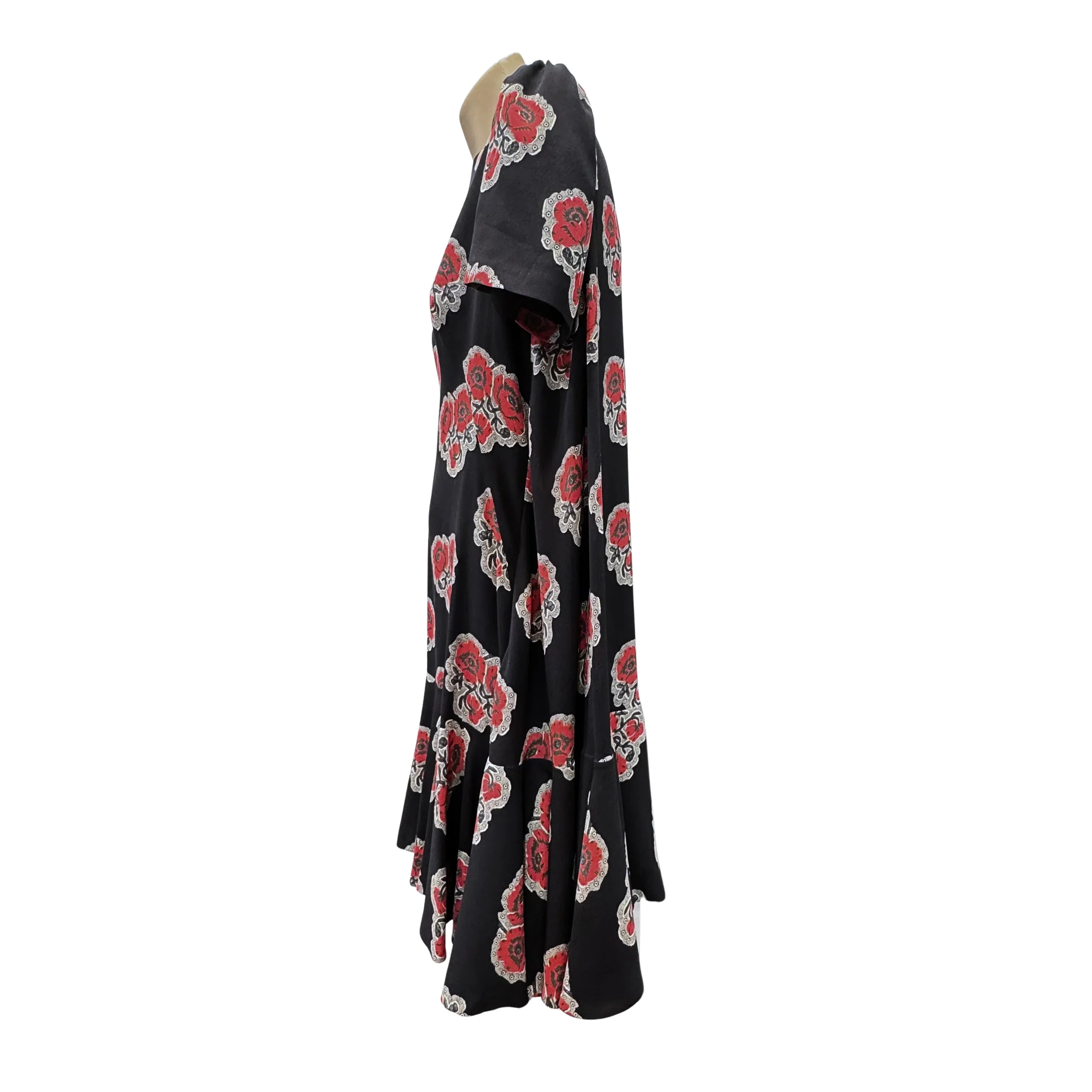 Alexander McQueen Silk Mini Dress Floral size 38