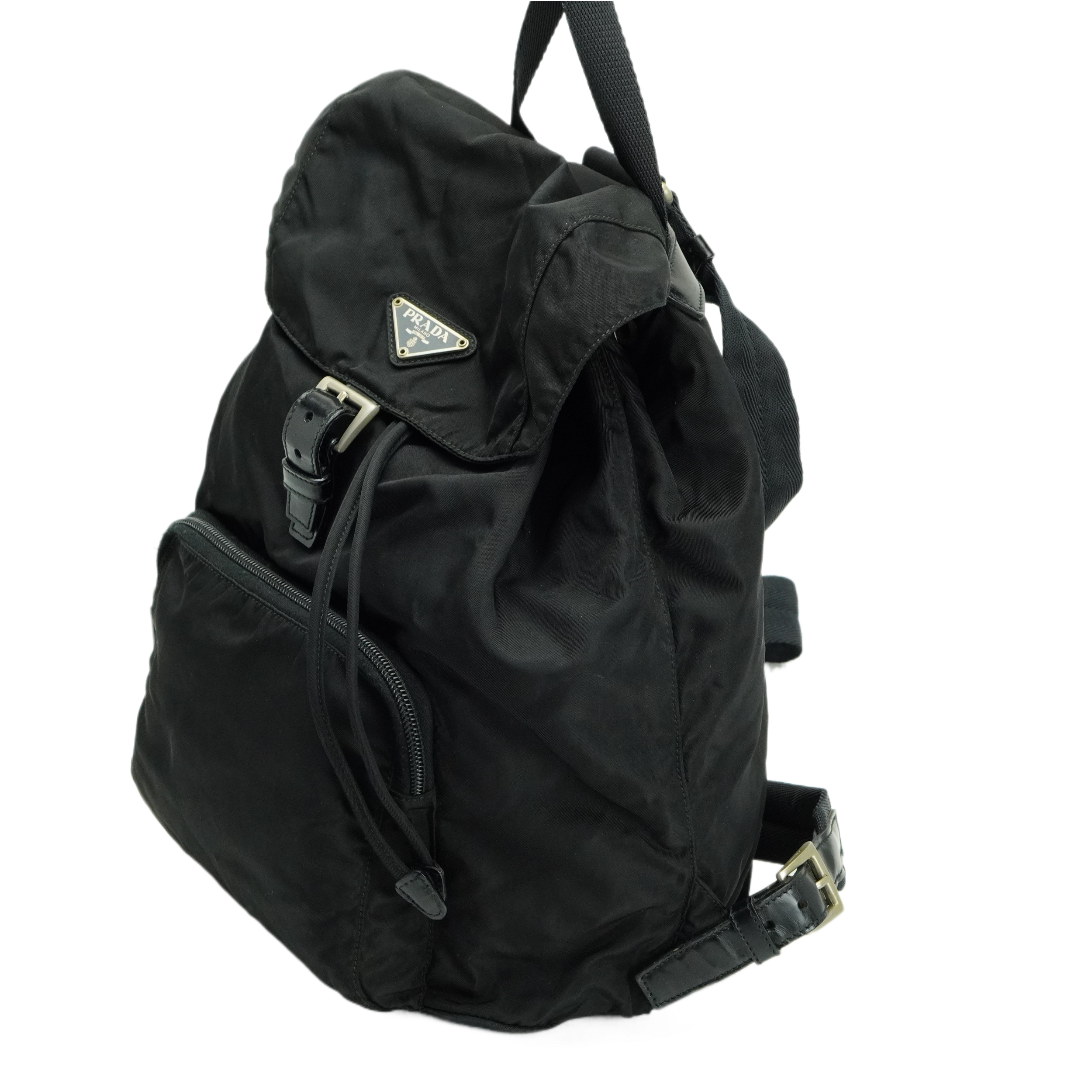 Prada Nylon Black Backpack Rucksack