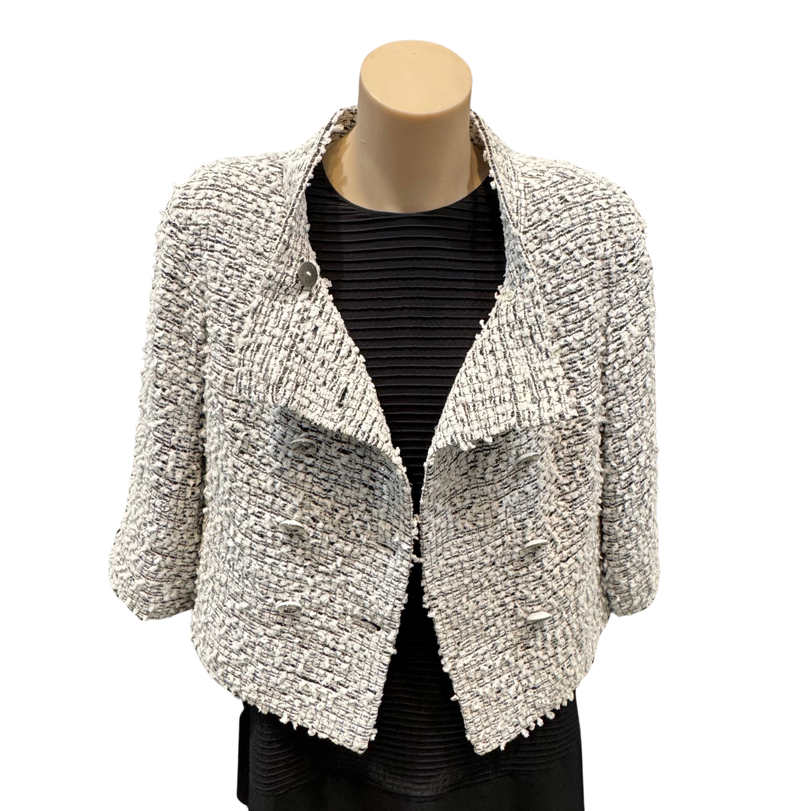 Chanel La Petite Veste Noire tweed jacket