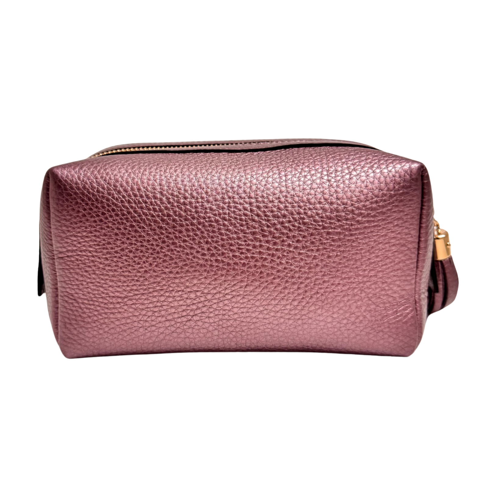 Gucci Soho Cosmetic Pouch in Rose Gold Pebbled Leather