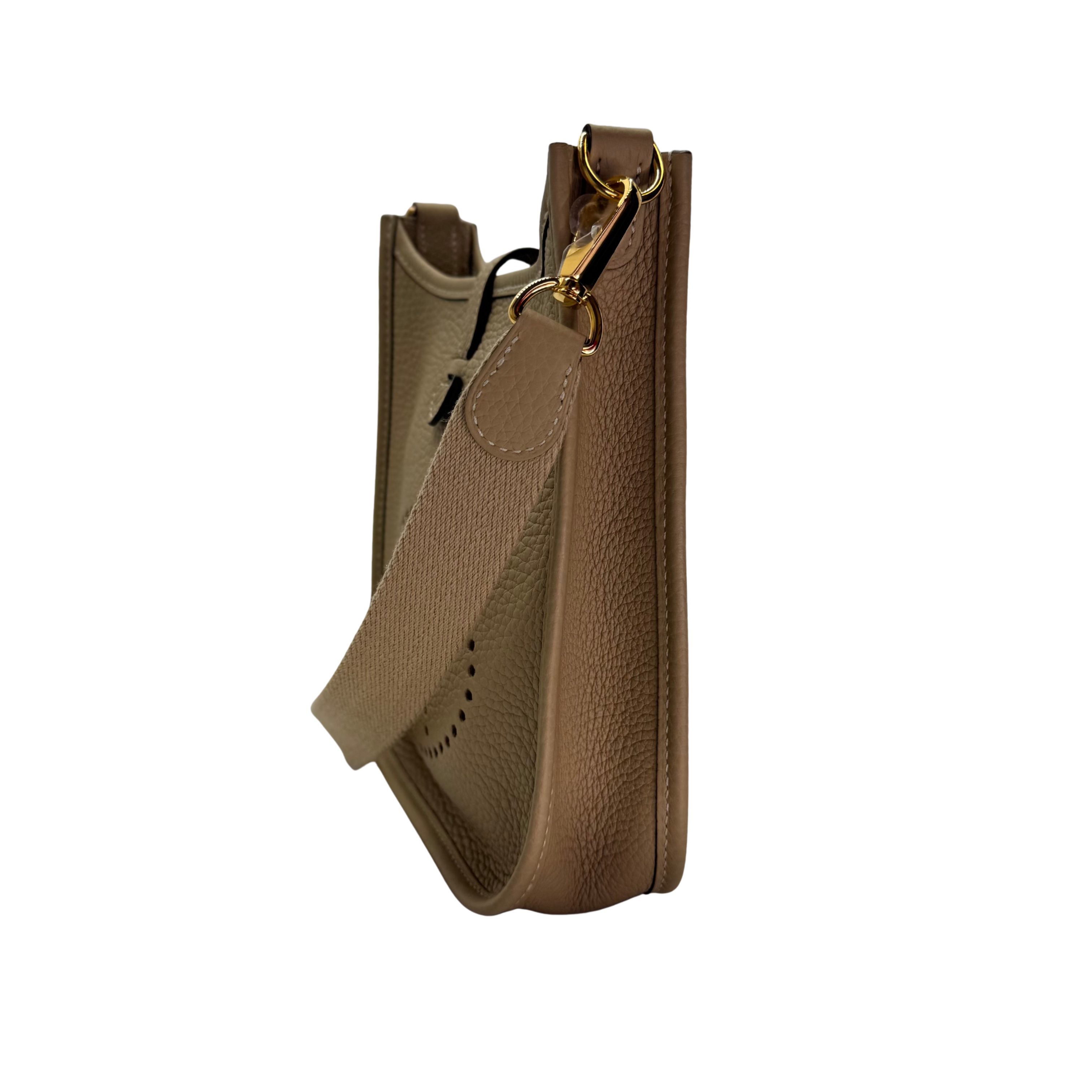 Hermés Evelyn Mini Crossbody Bag U Stamp 2022 Beige