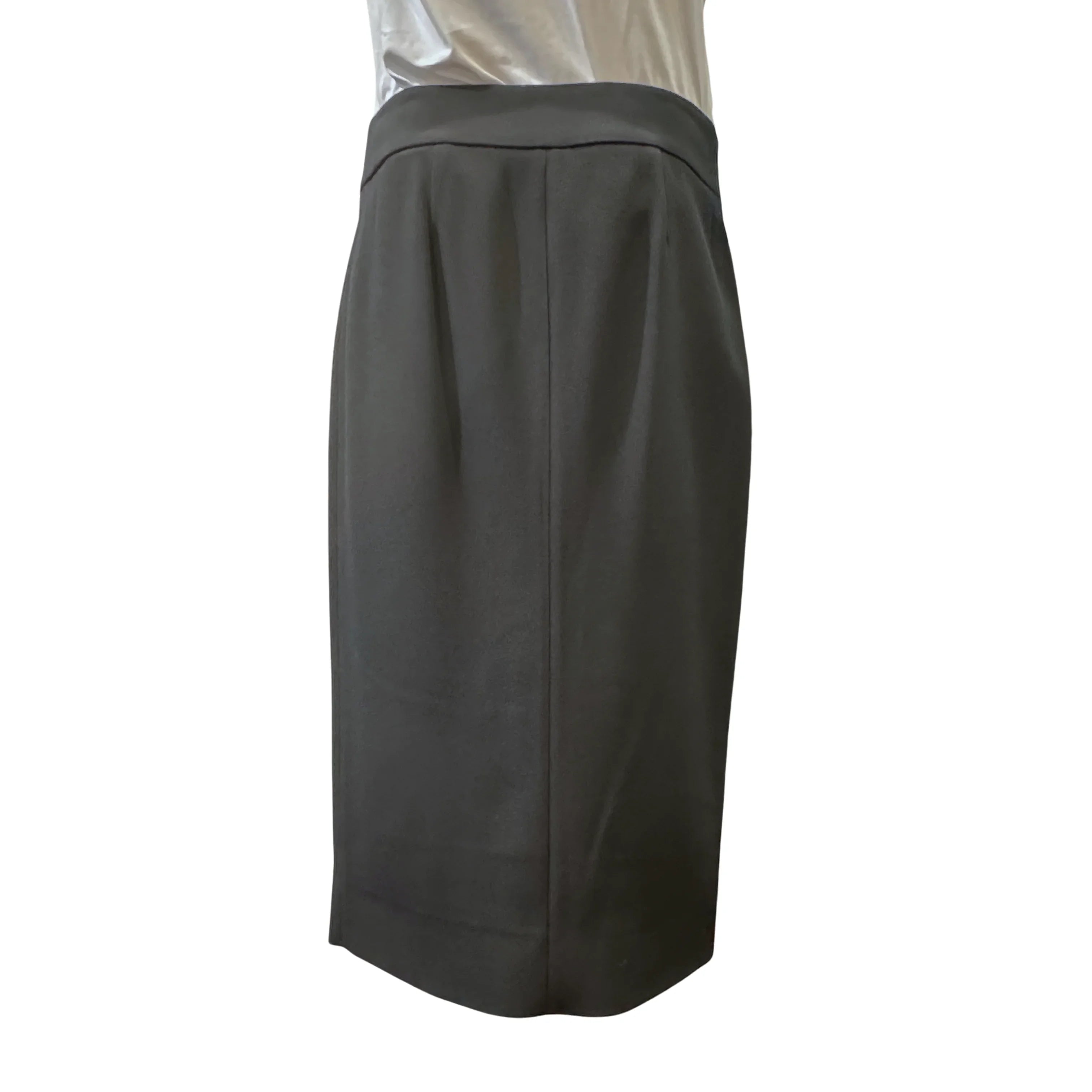 Tom Ford Zip-Detail Pencil Midi Skirt Black, 38
