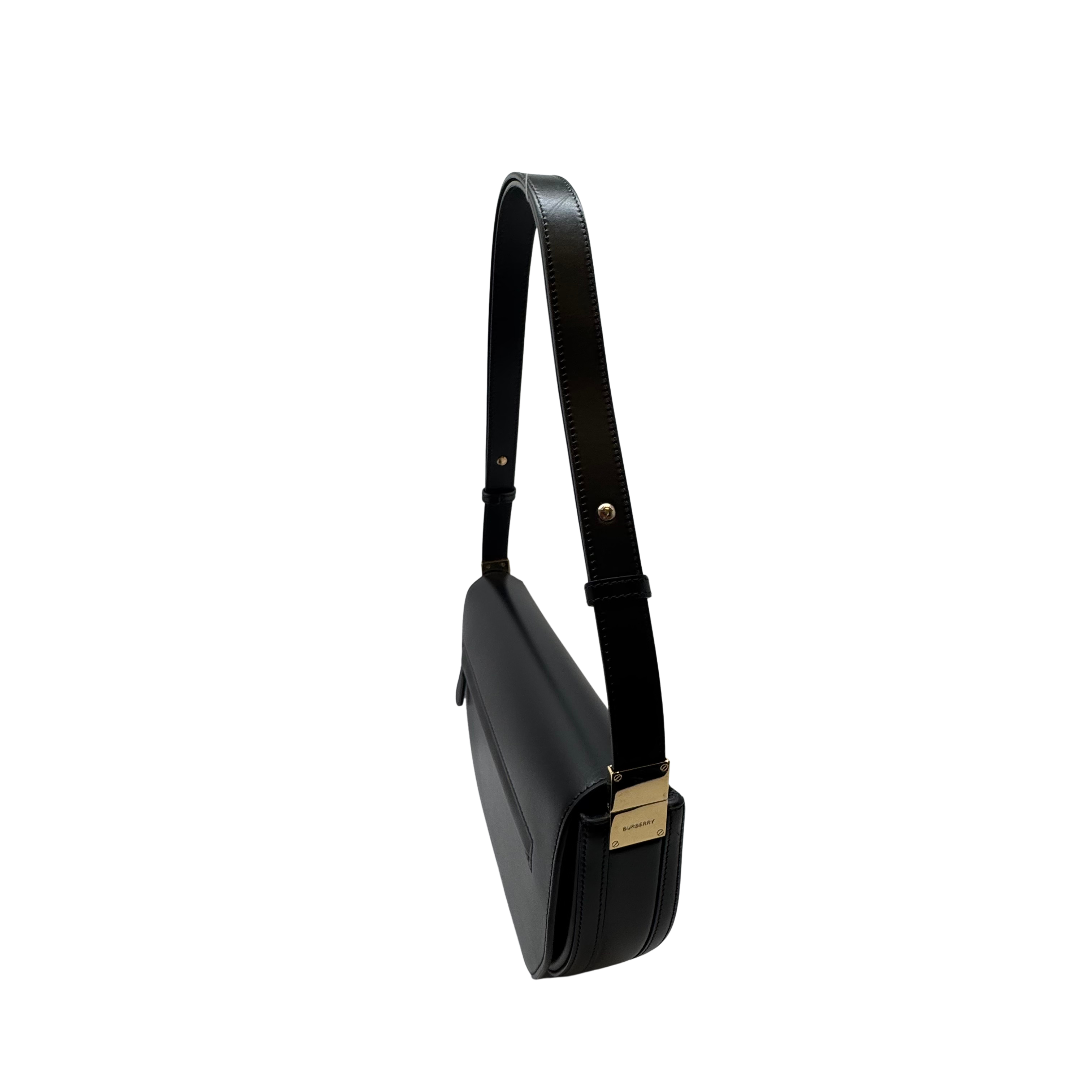 Burberry Small Olympia Handbag Leather Black