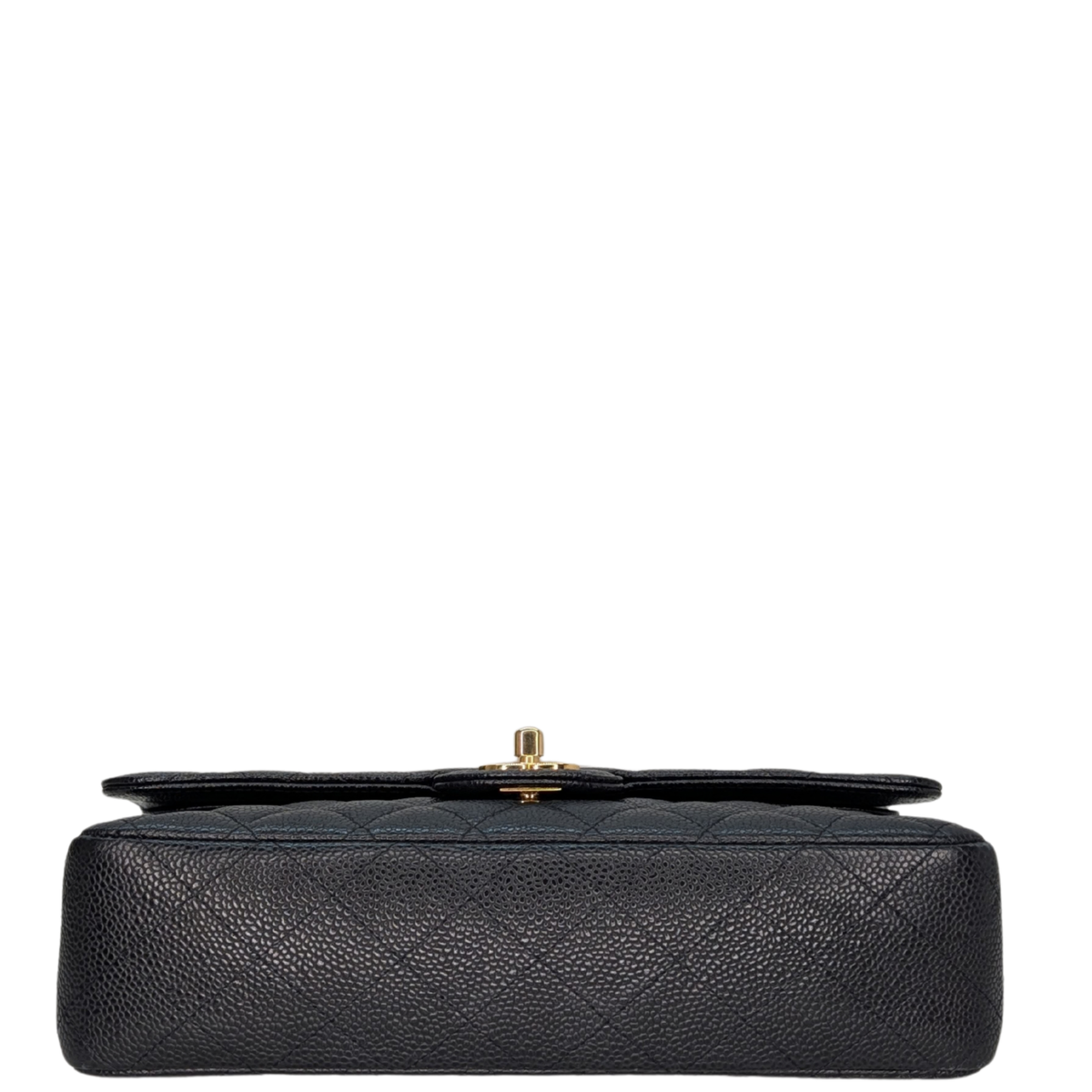 Chanel Medium Classic Double Flap Caviar Leather Black GHW