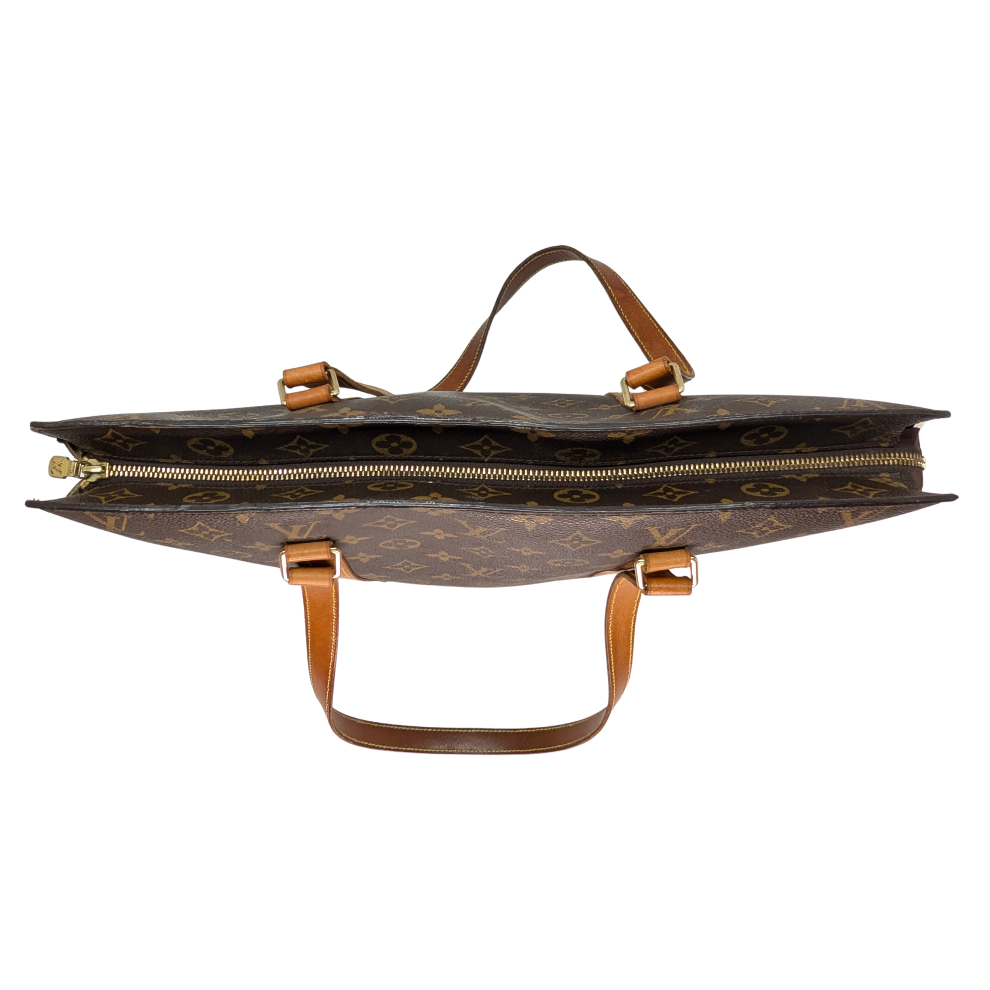 Louis Vuitton Babylone Monogram Tote Bag Brown