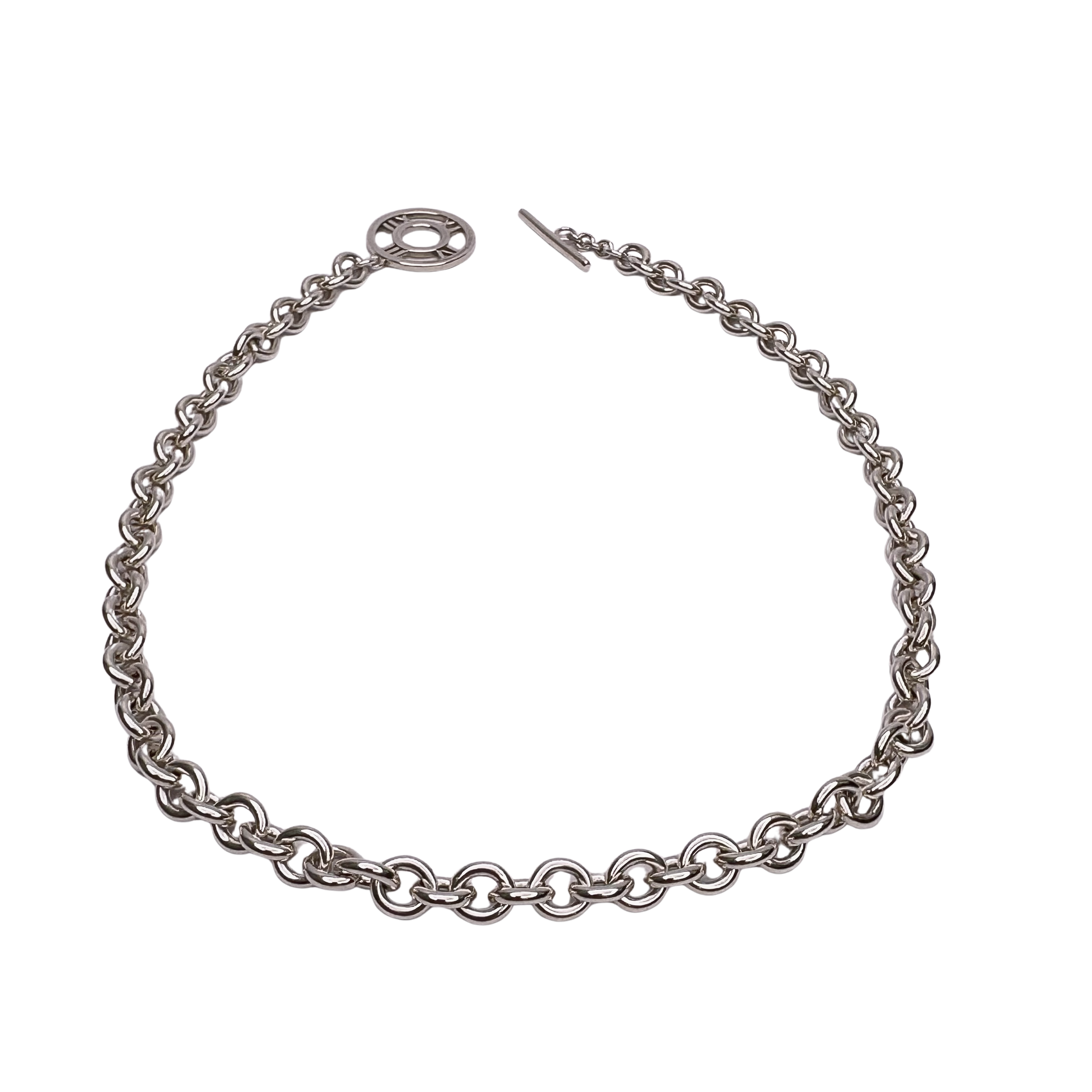 Tiffany & Co Atlas Necklace Silver