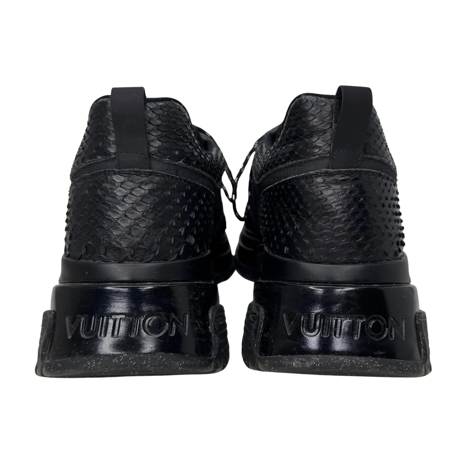Louis Vuitton Run Away Pulse Sneakers Black - Lost Designer