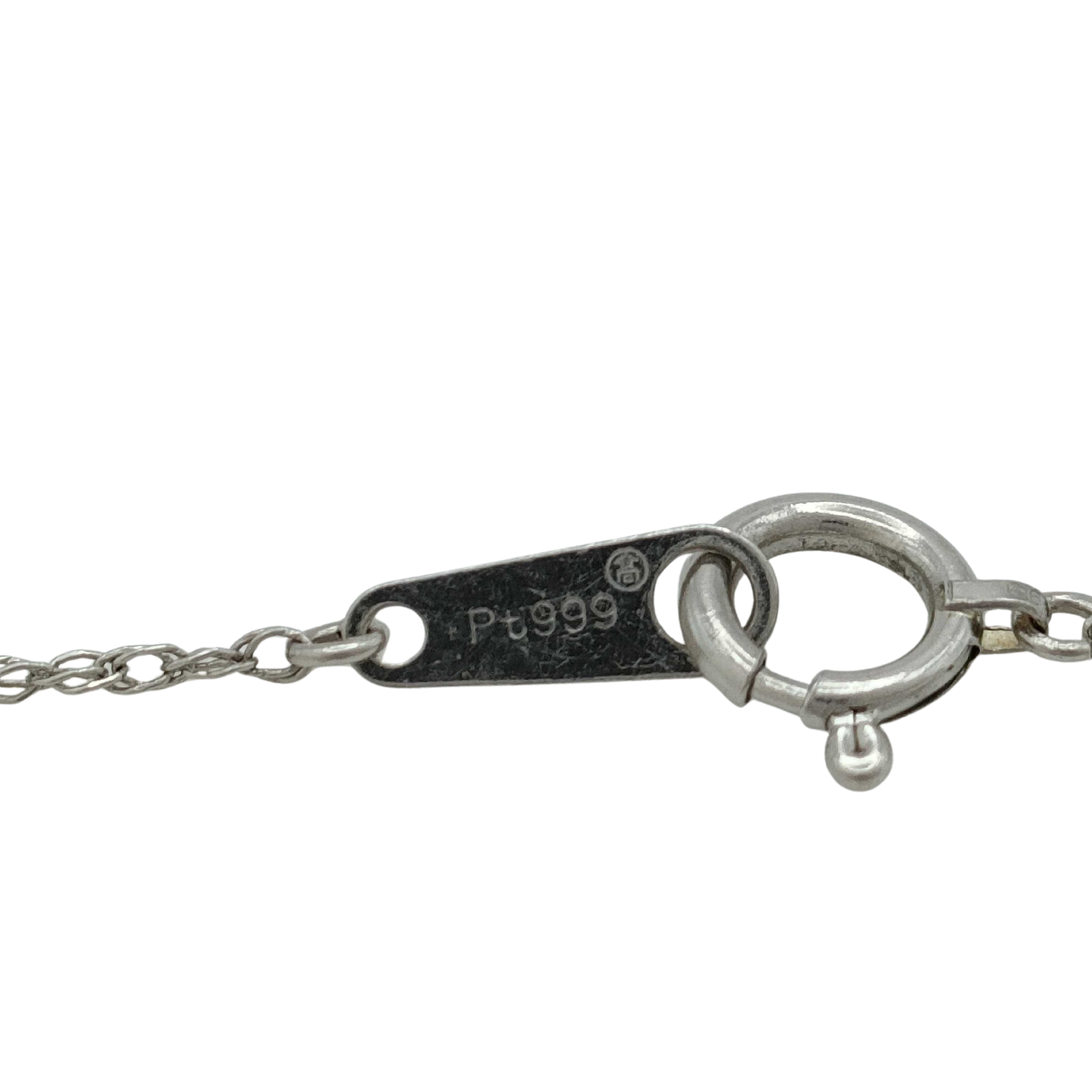 0.60Ct Natural Diamond Solitaire Pendant Necklace In Platinum